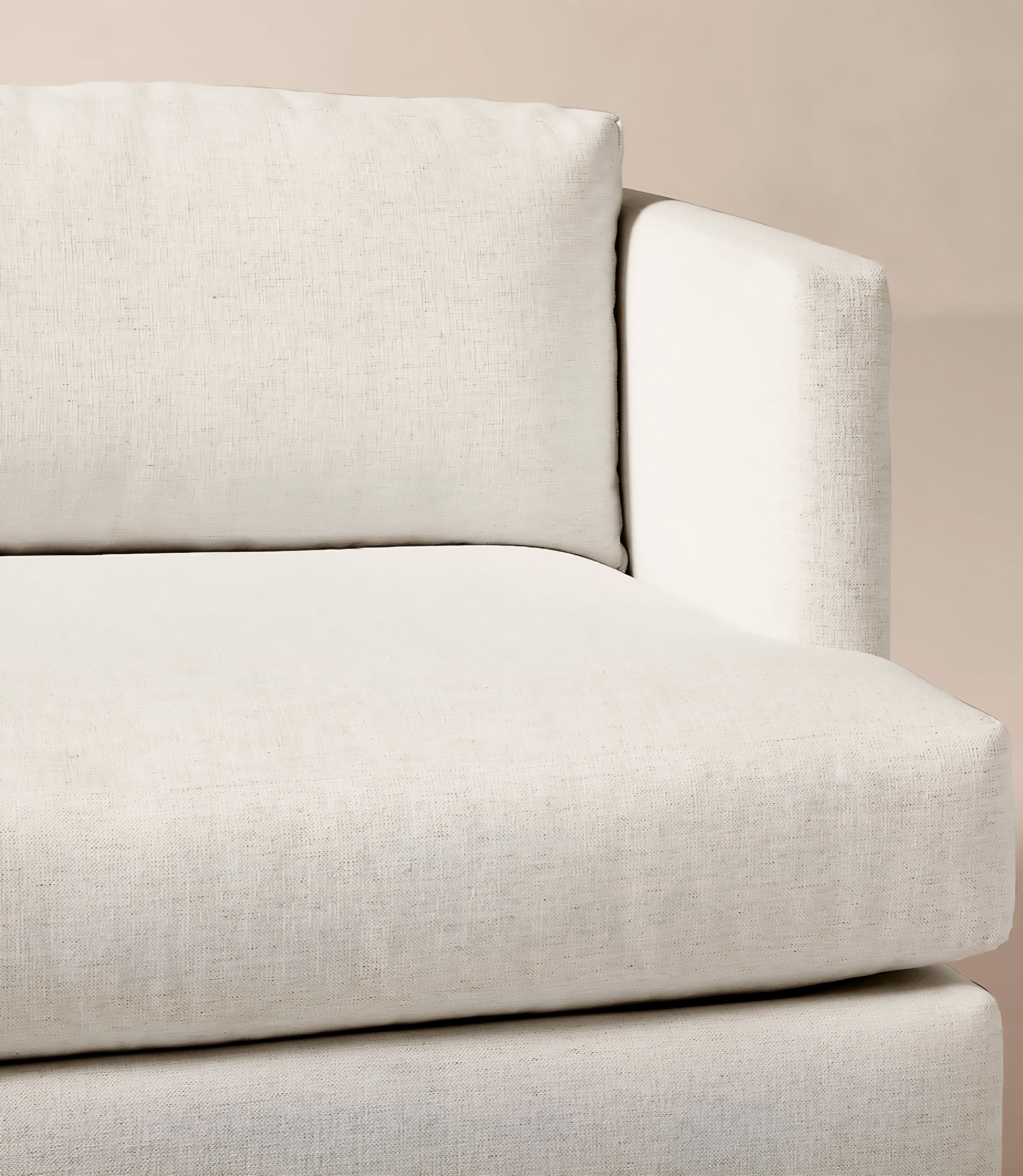 THE ONE × Seneca — Off-White Performance Fabric Sleeper Sofa
