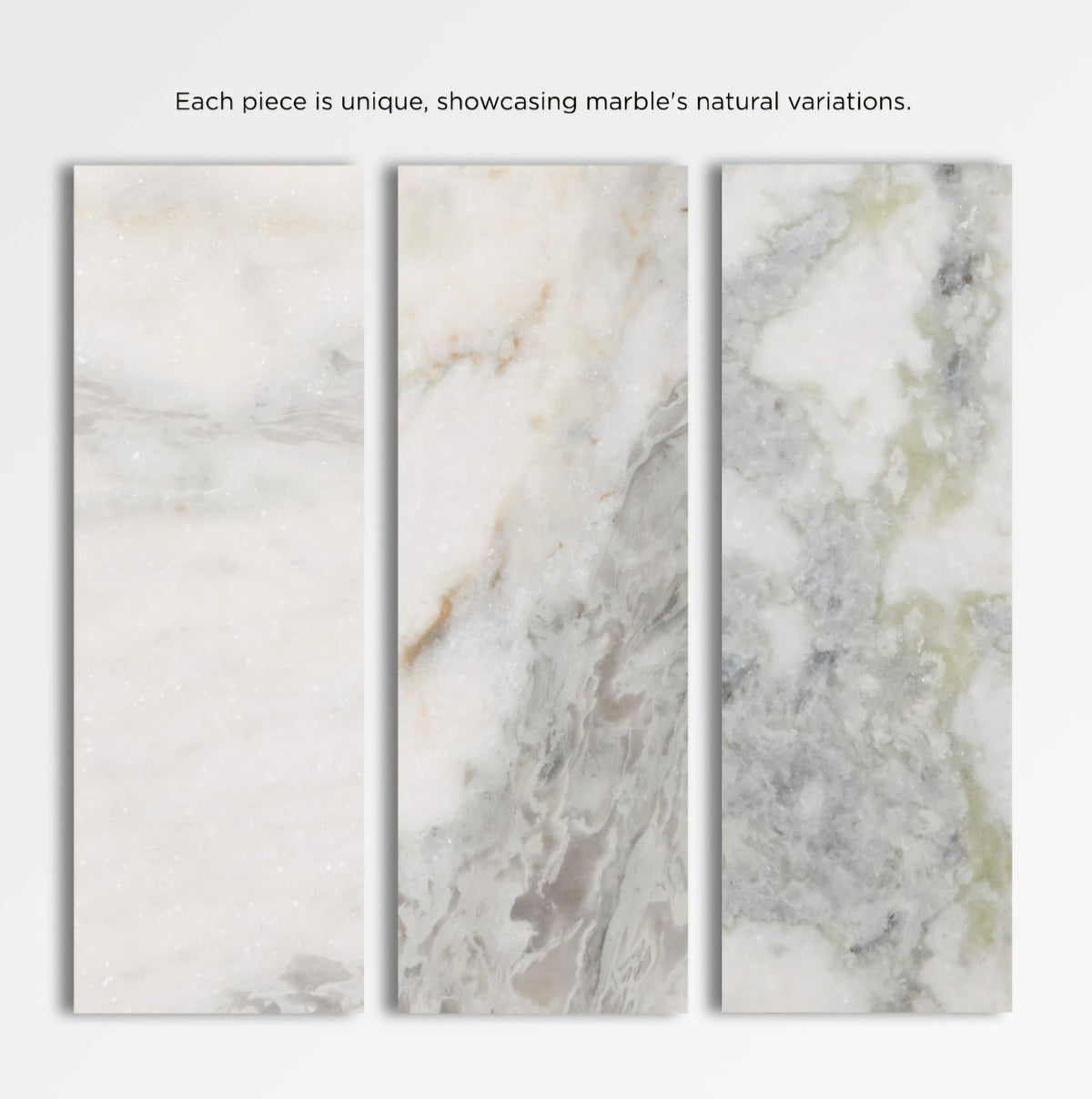 THE ONE × Almera — White Marble Coffee Table (66")
