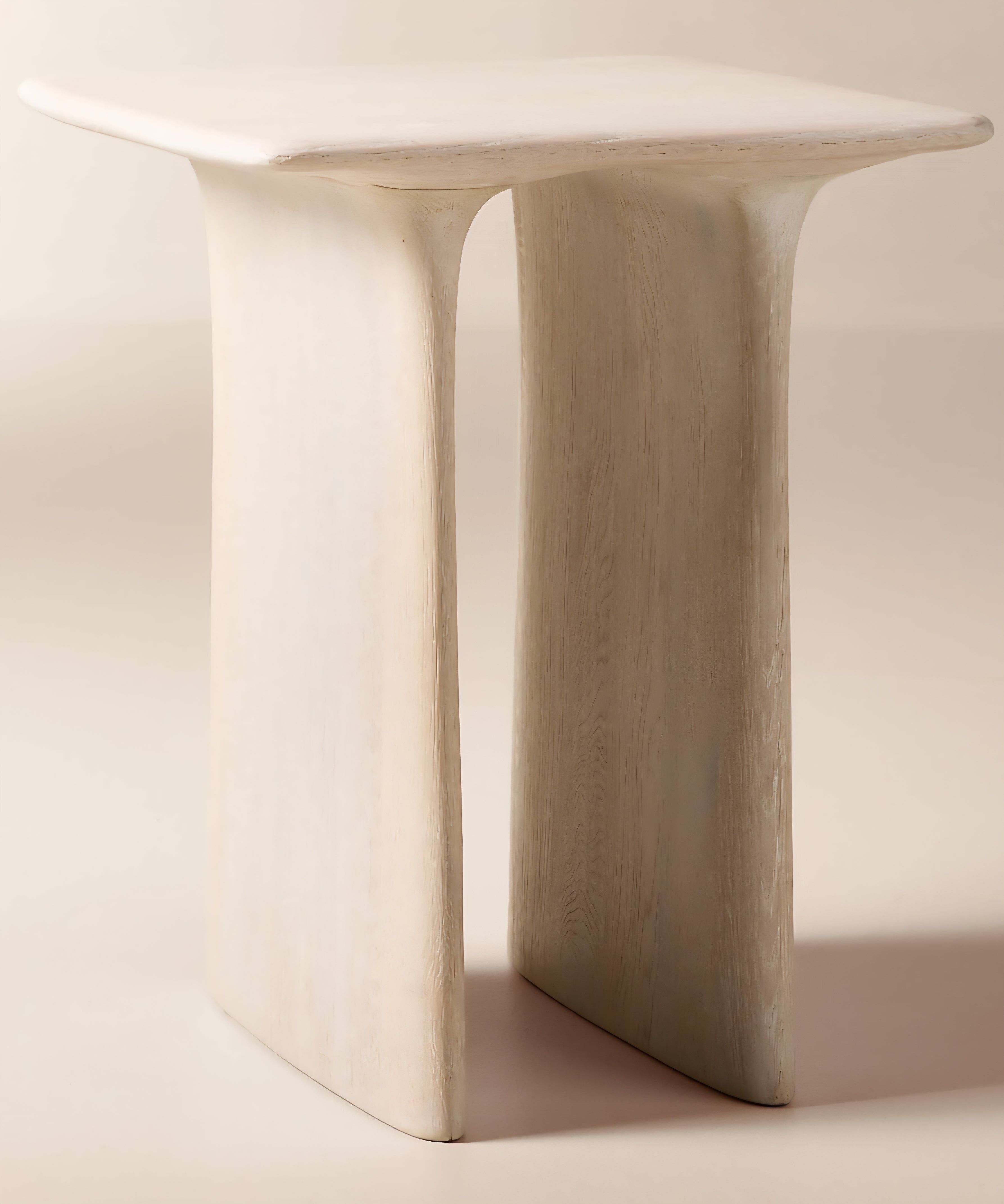 THE ONE × Almera — White Marble Side Table