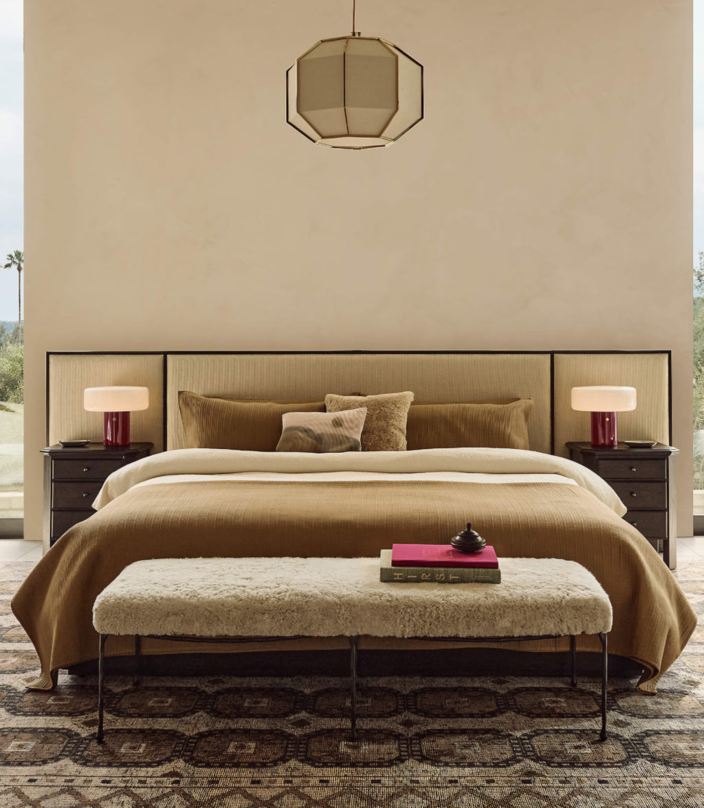 THE ONE × Blisse — Natural Linen Pendant Light