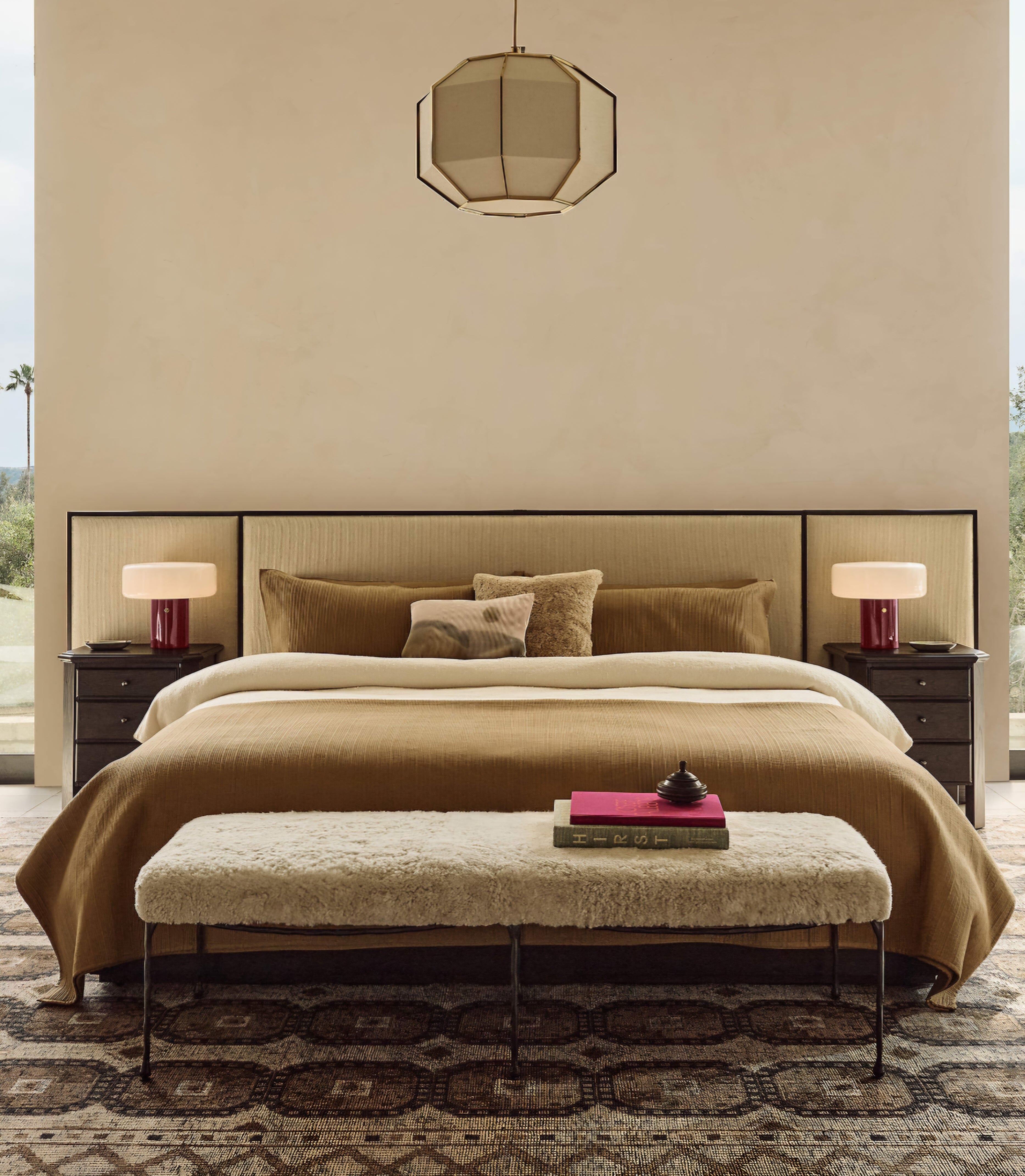 THE ONE × Blisse — Natural Linen Pendant Light