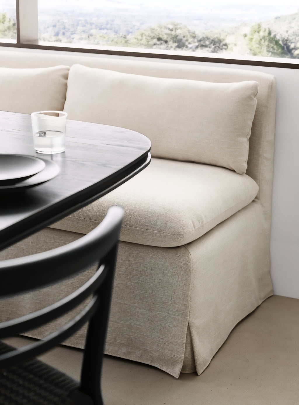 THE ONE × Roseau — Extendable Pedestal Dining Table
