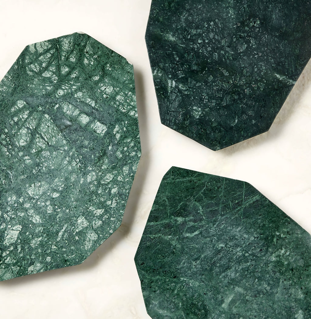 THE ONE × Cliff — Green Marble Serving Platter