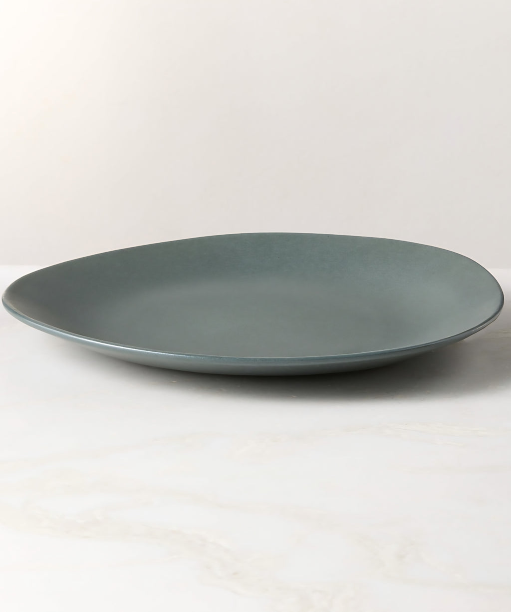 THE ONE × Selene — Round Stoneware Serving Platter