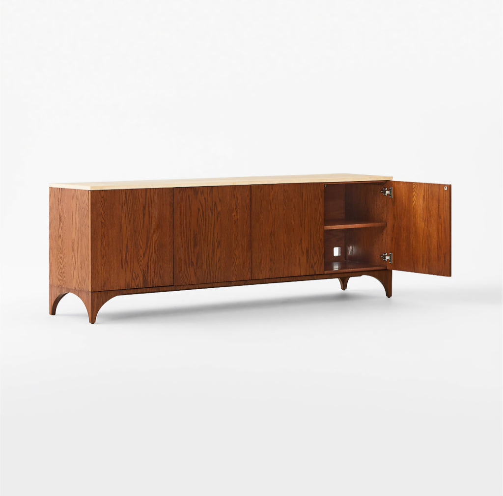 THE ONE × Roane — Oak Wood Media Console