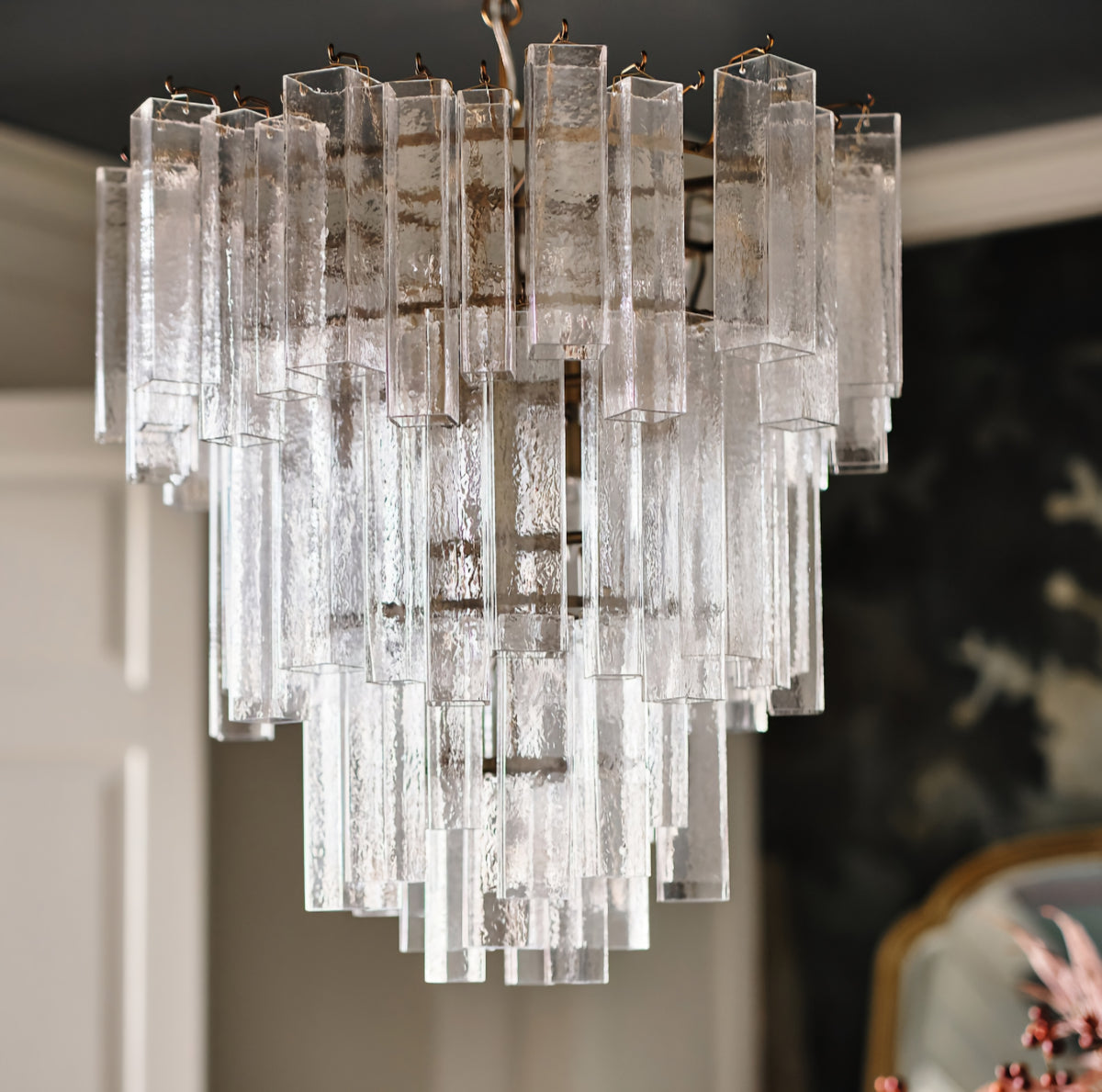 THE ONE × Revelry — Glass Chandelier
