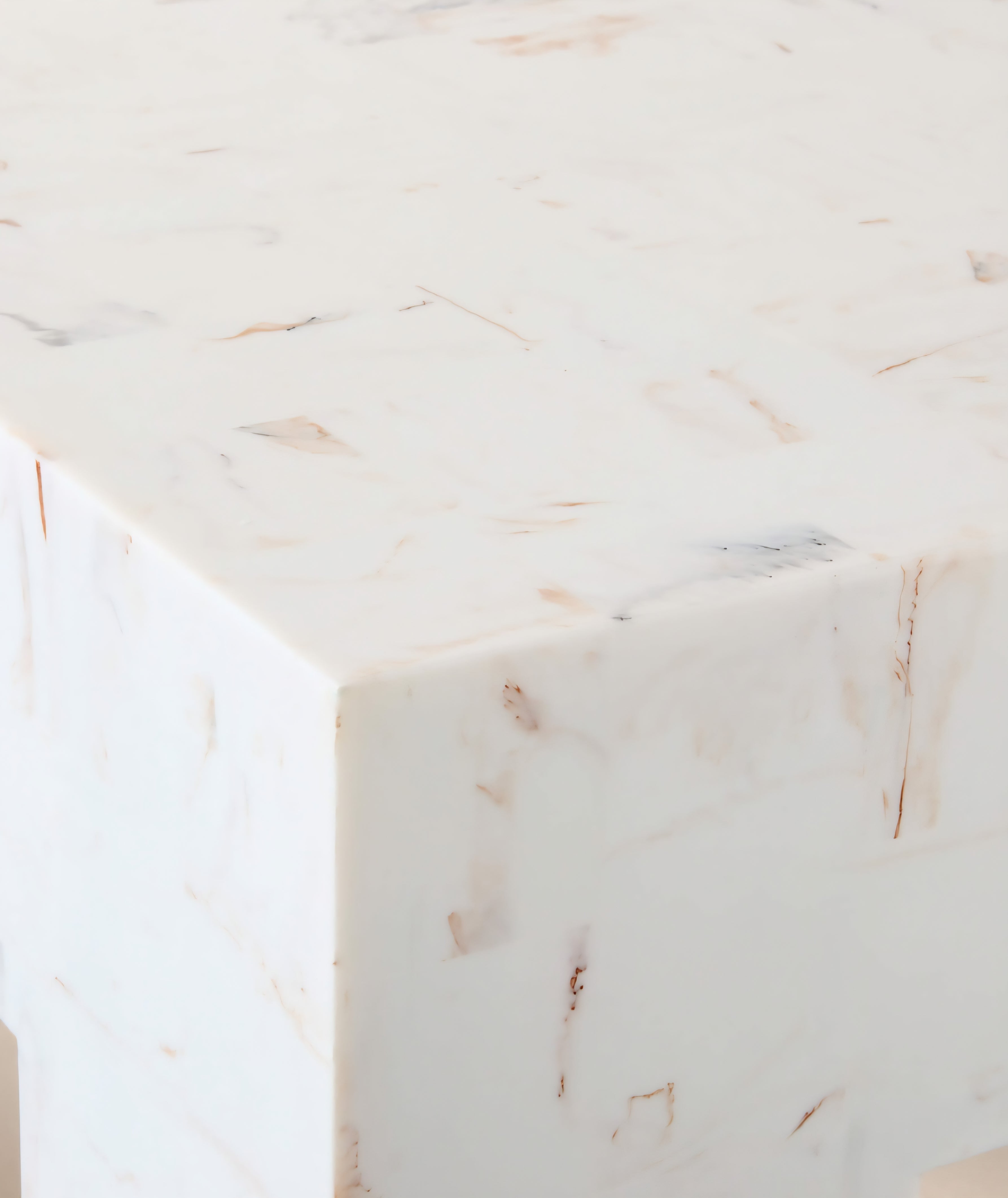 THE ONE × Scatola — Brown Burl Wood Coffee Table