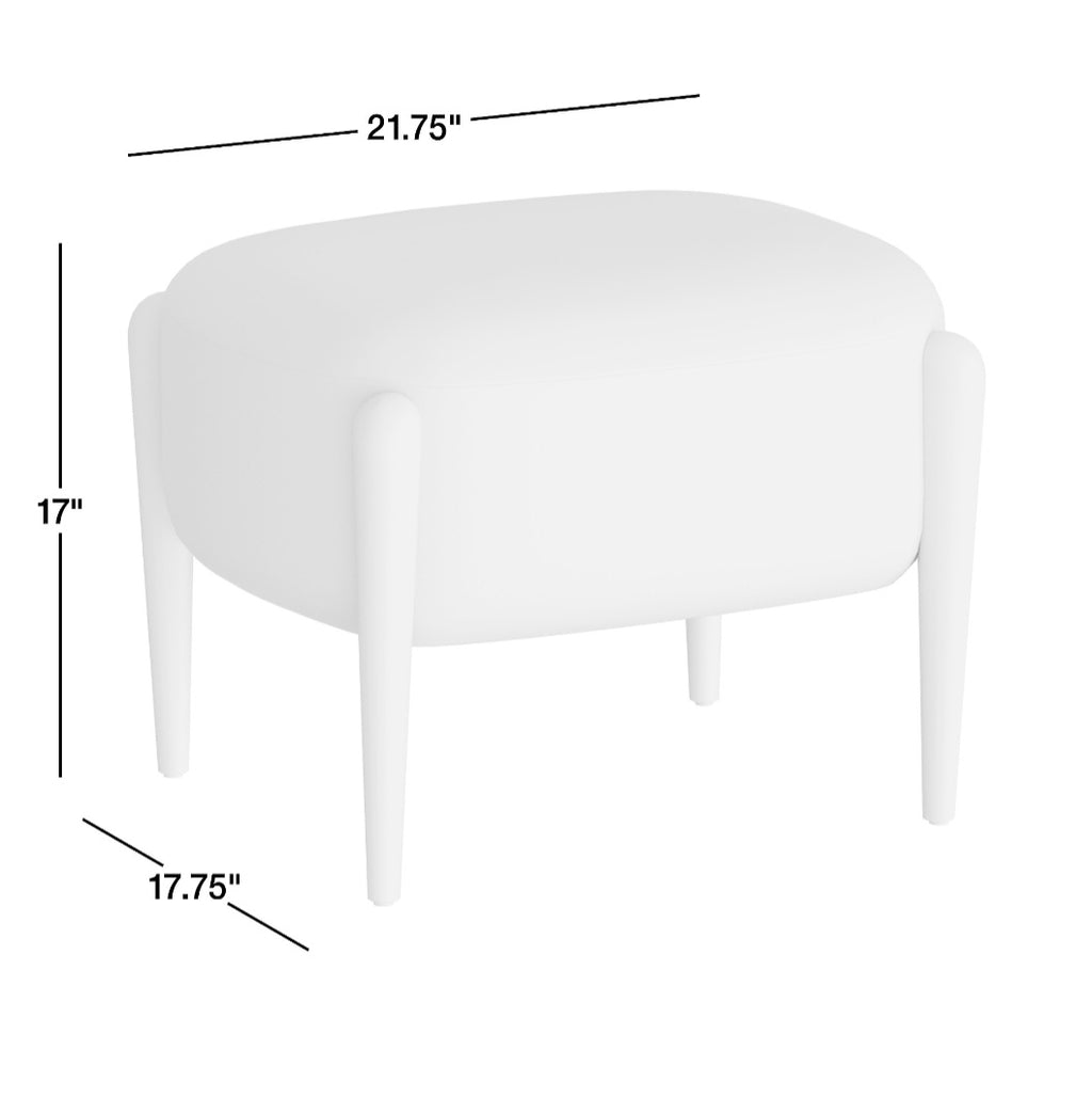 THE ONE × Santi — Wood Ottoman