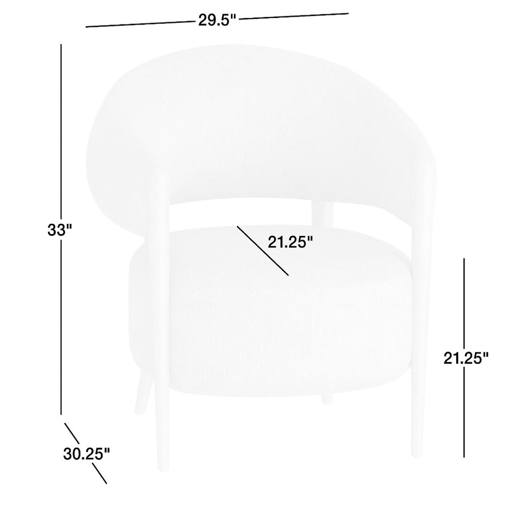 THE ONE × Santi — Wood Accent Chair