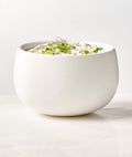THE ONE × Mori — Matte White Dip Bowl