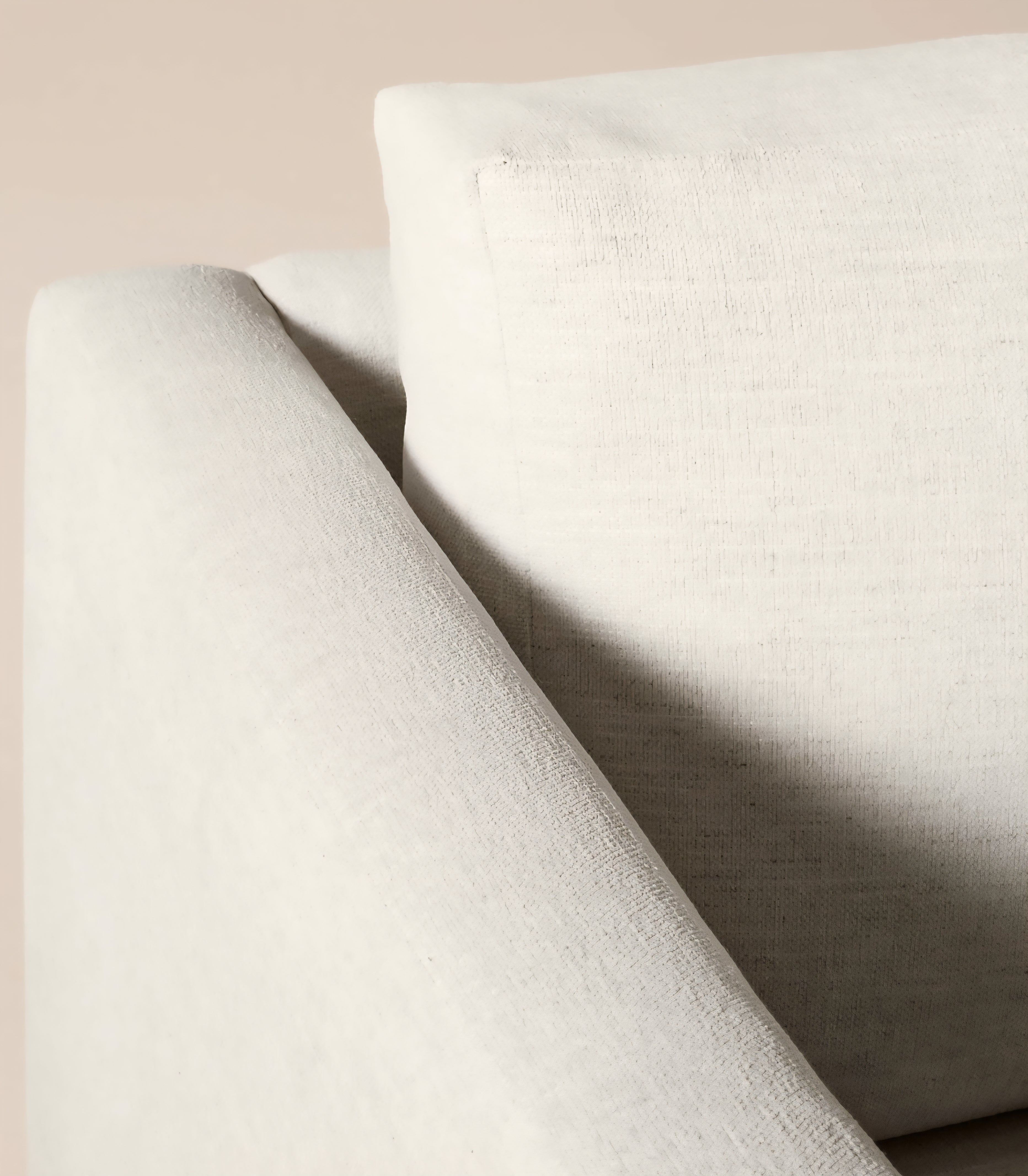 THE ONE × Seneca — Off-White Performance Fabric Sleeper Sofa