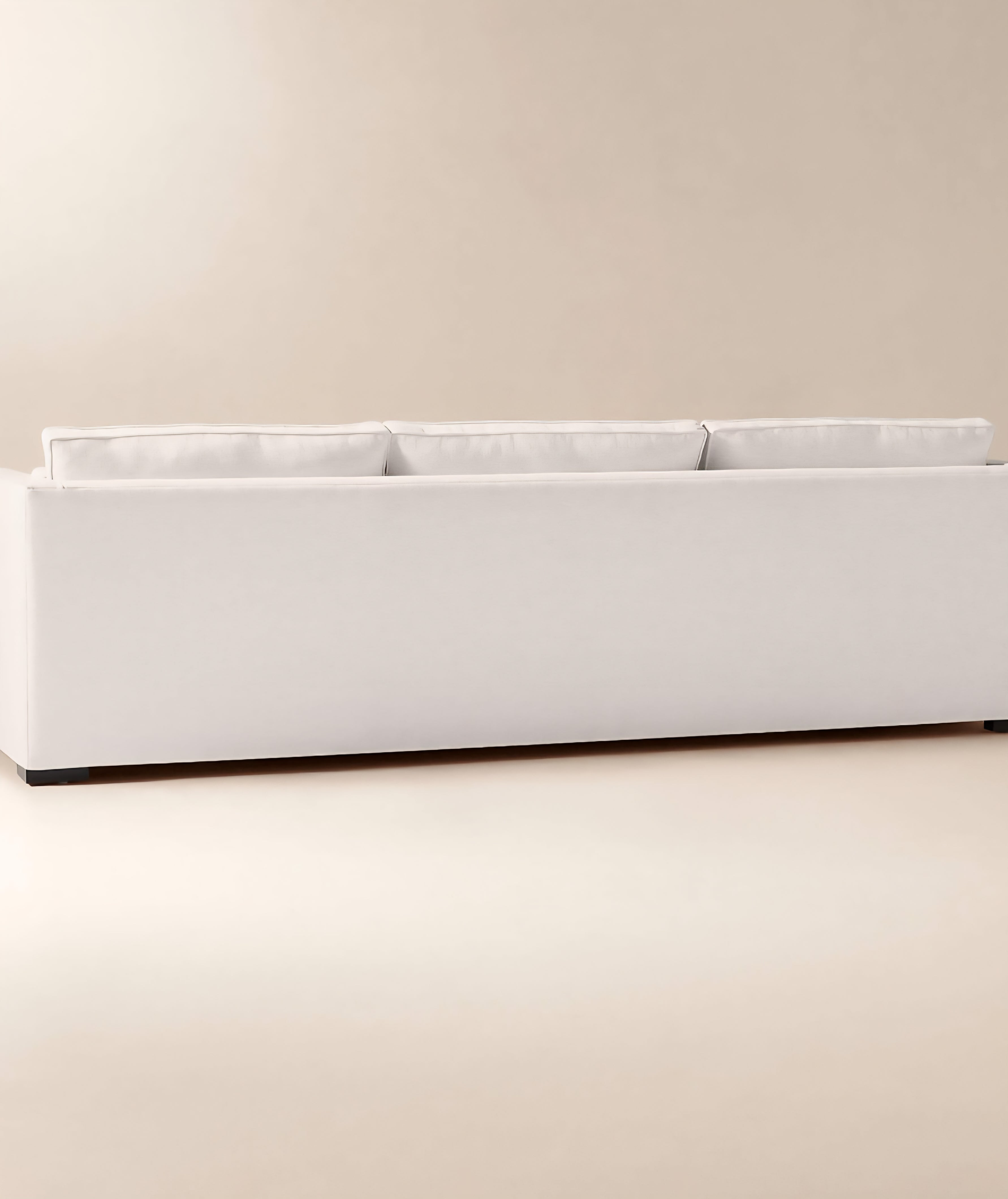 THE ONE × Eastman — White Performance Fabric Sofa