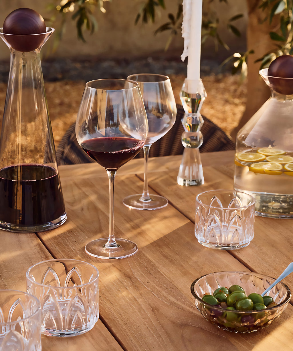 THE ONE × Daphne — Glass Serving Bowl