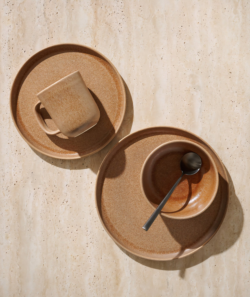 THE ONE × Drift — Matte Reactive Glaze Dinner Plates