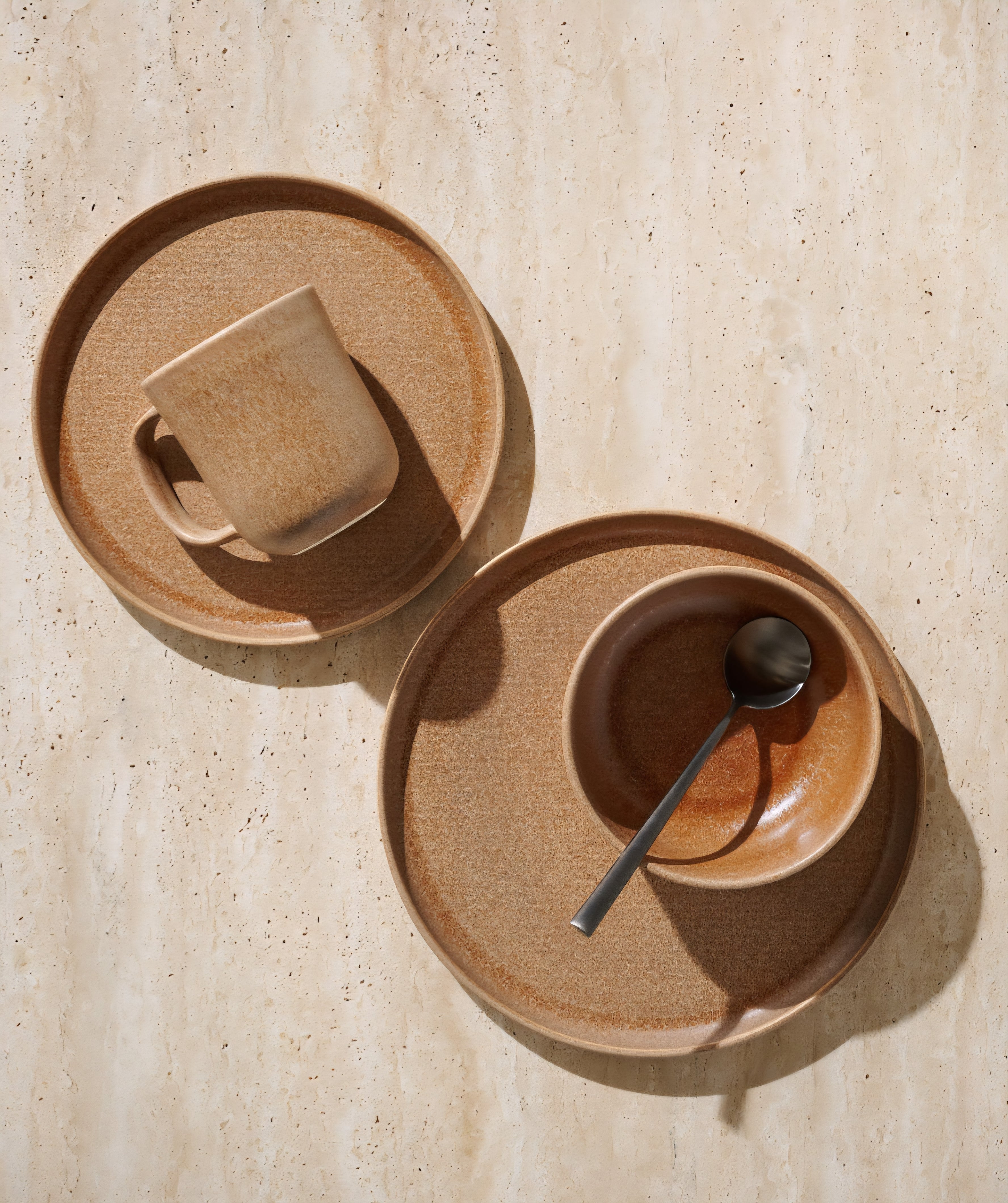 THE ONE × Drift — Reactive Glaze Pasta & Soup Bowls