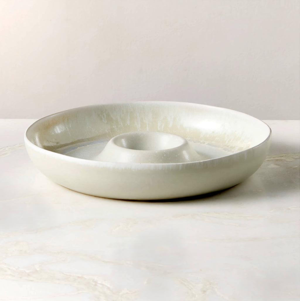 THE ONE × Drift — Ivory Chip and Dip Bowl