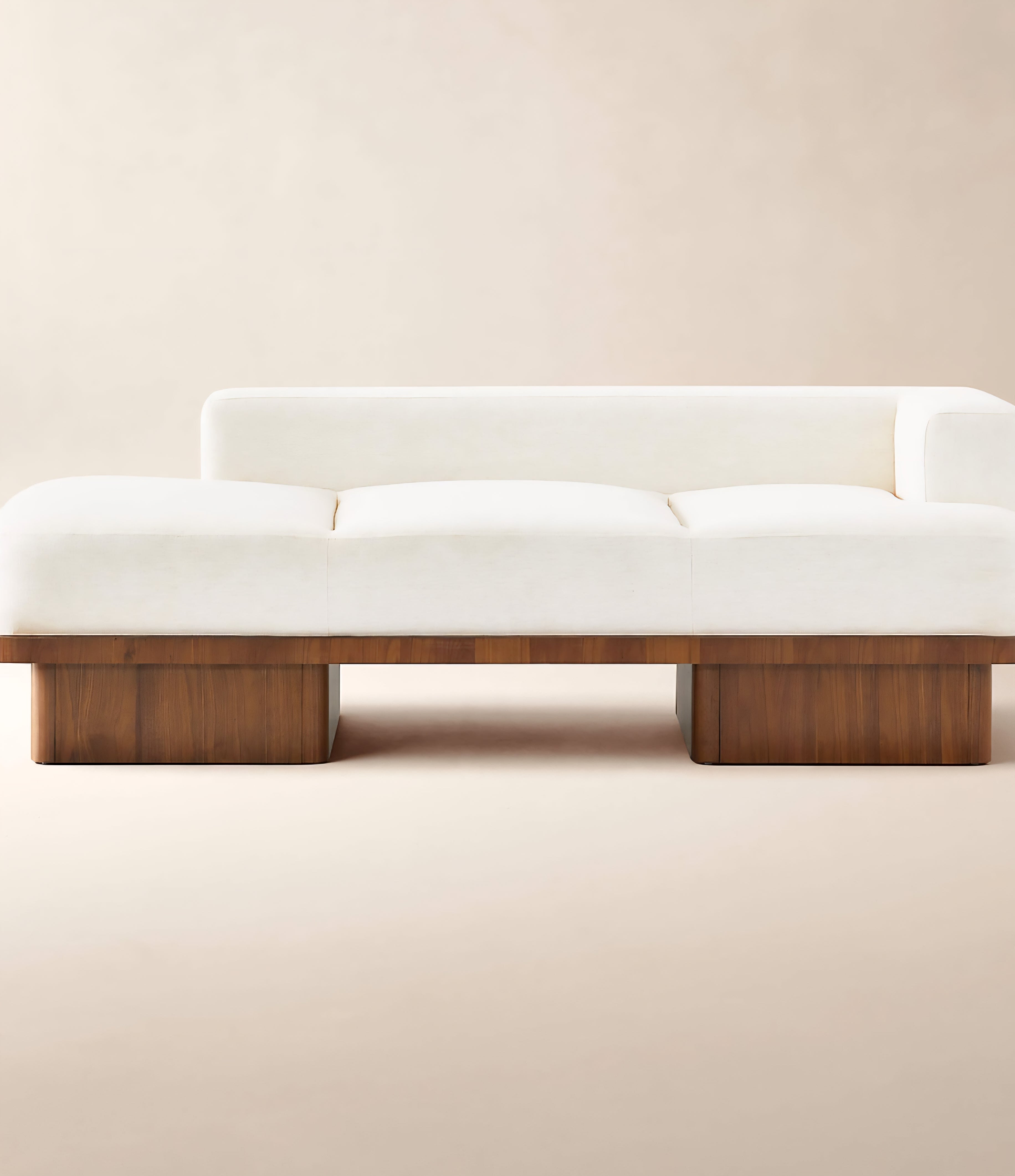 THE ONE × Serafin — Brown Leather Daybed