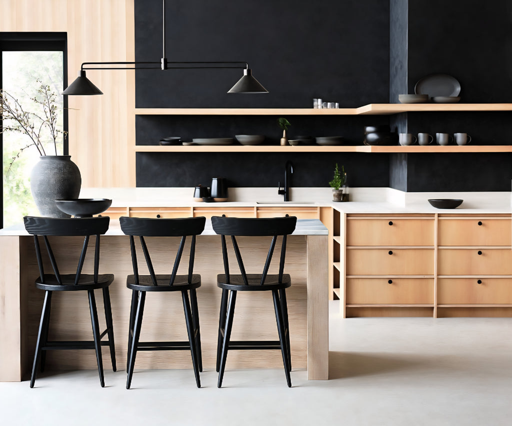 THE ONE × Terra — Marble Top Kitchen Island with Storage (78")