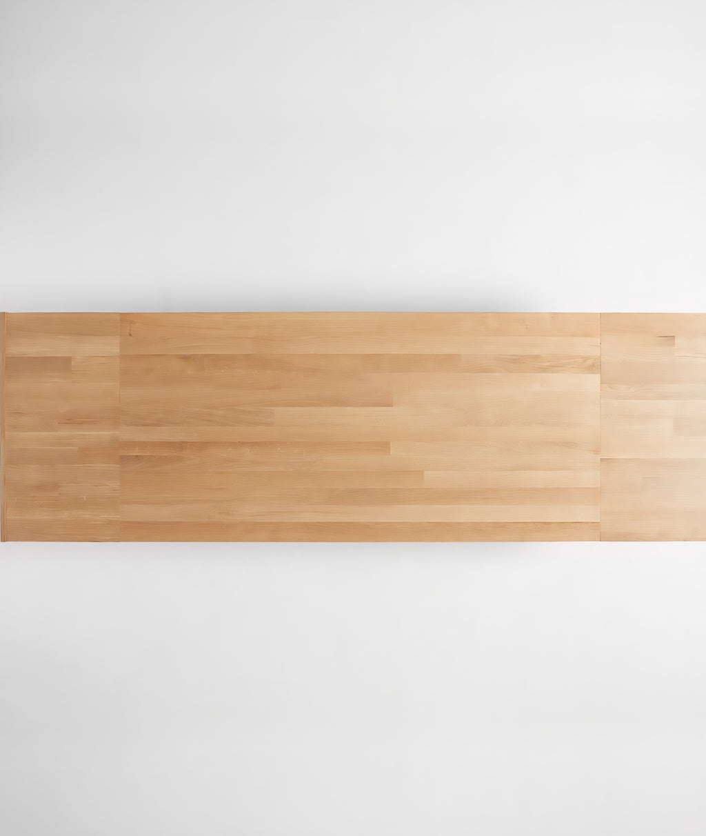 THE ONE × Lakin — White Oak Wood Extendable Dining Table