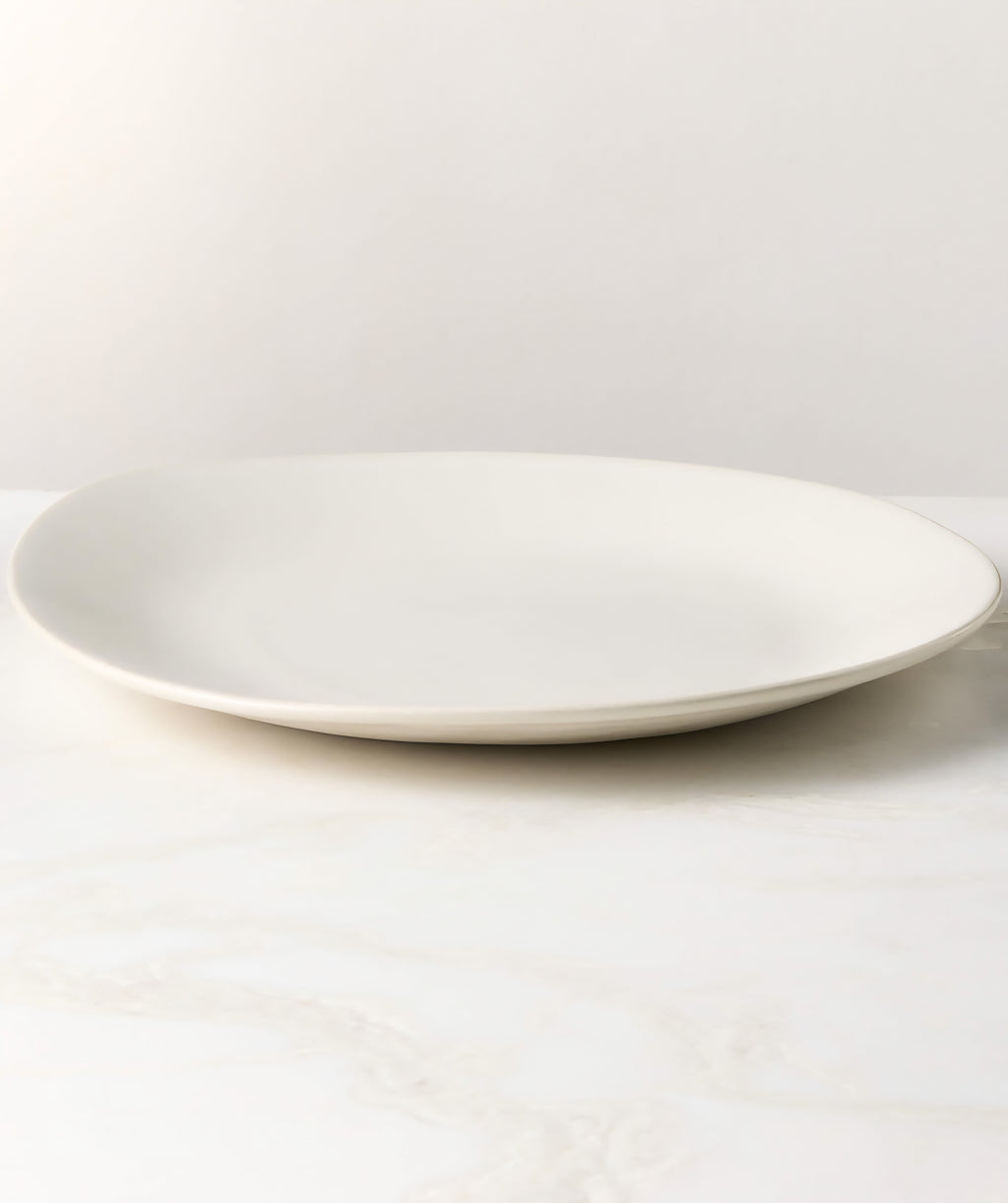 THE ONE × Selene — Round Stoneware Serving Platter