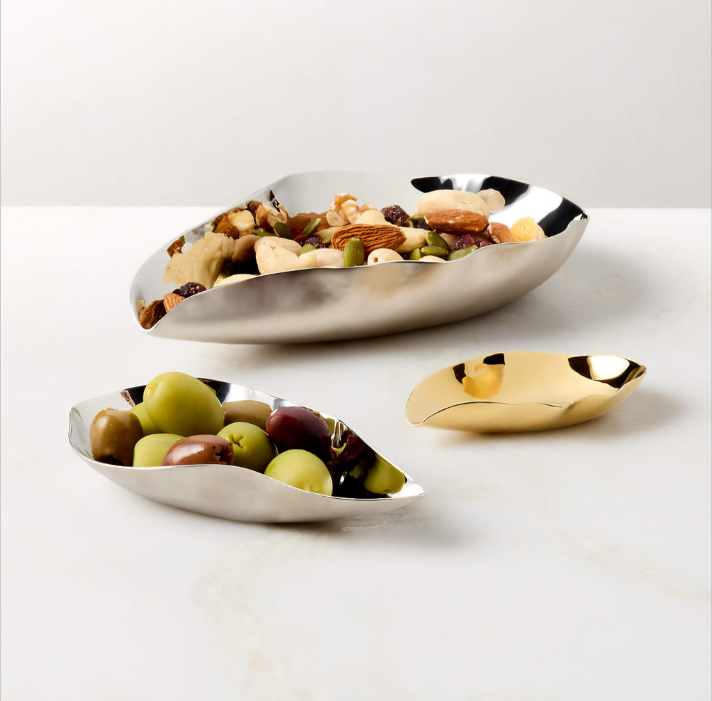 THE ONE × Oyster — Stainless Steel and Brass Pinch Bowl Set