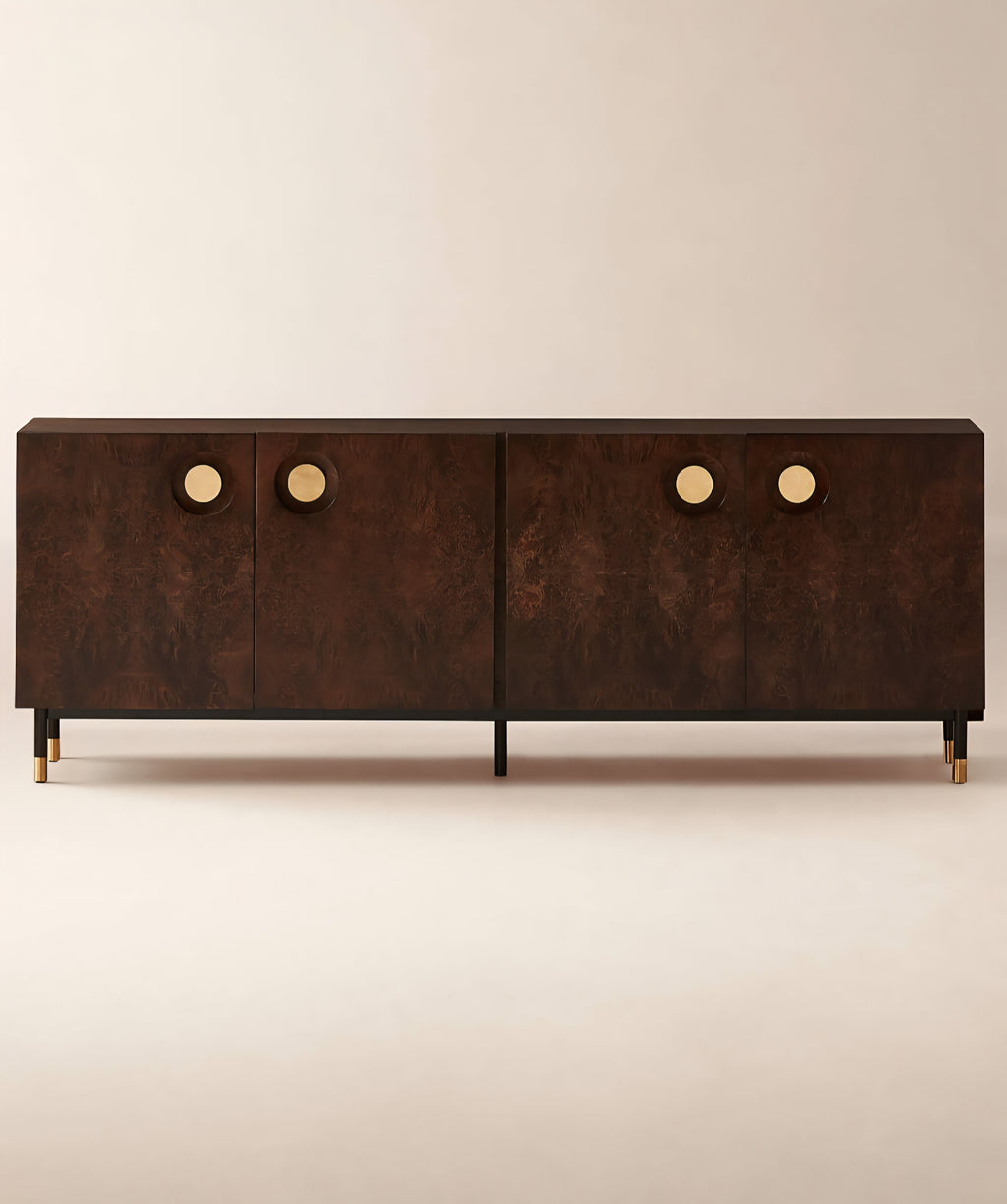 THE ONE × Carbon — Burl Wood Media Console (82")