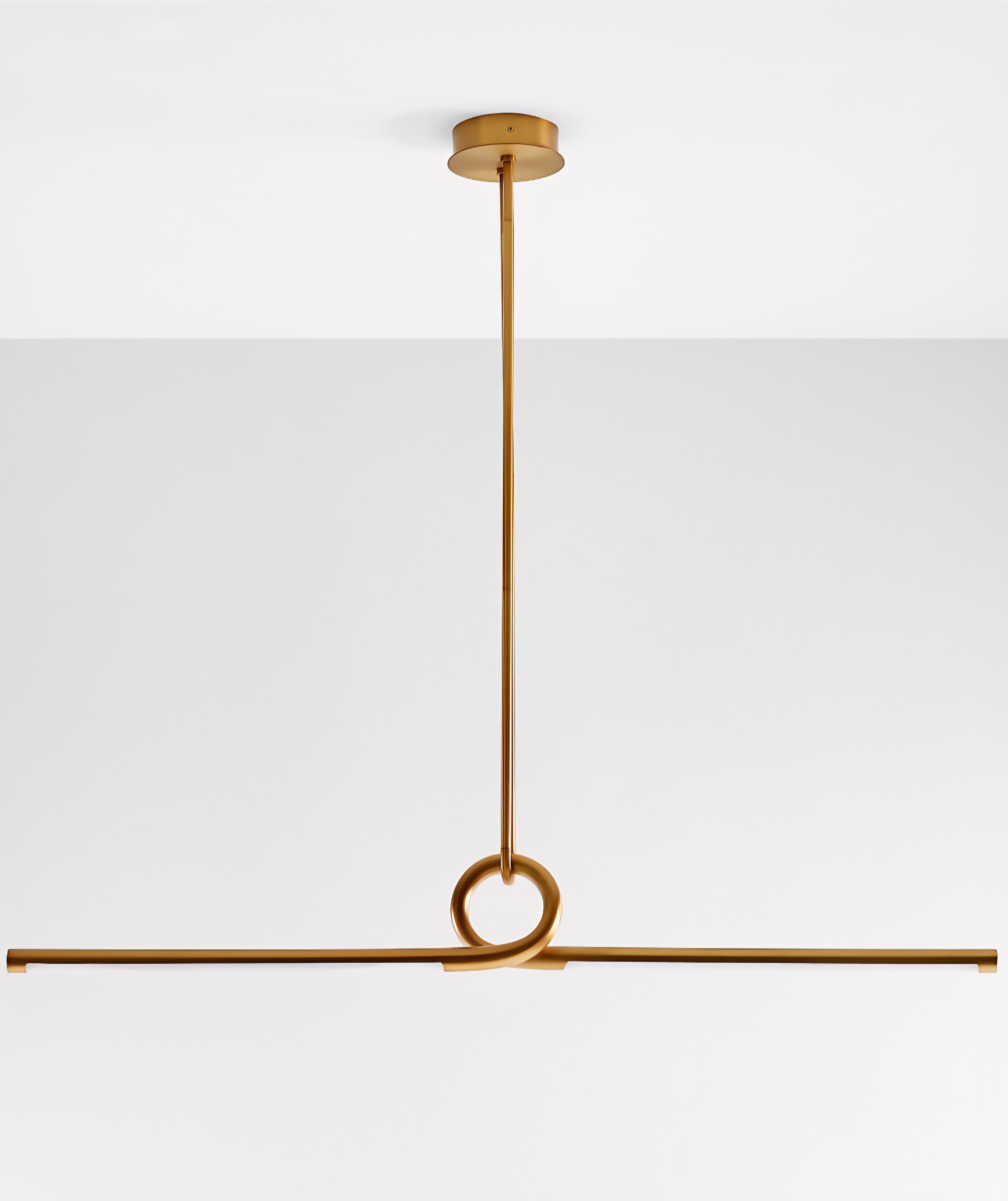 THE ONE × Beau — Brass Linear Pendant Light