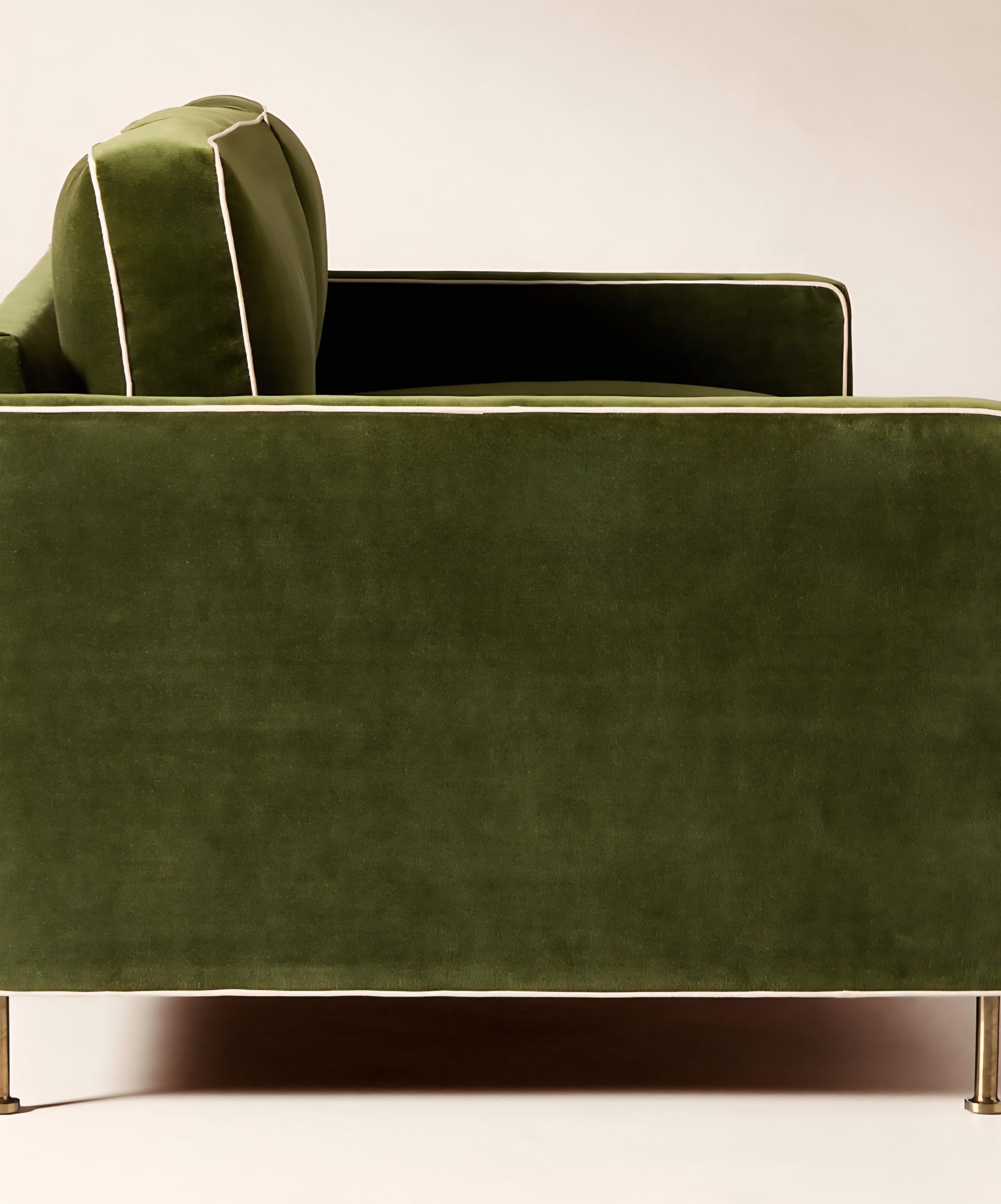 THE ONE × Brett — Jade Green Velvet Sofa