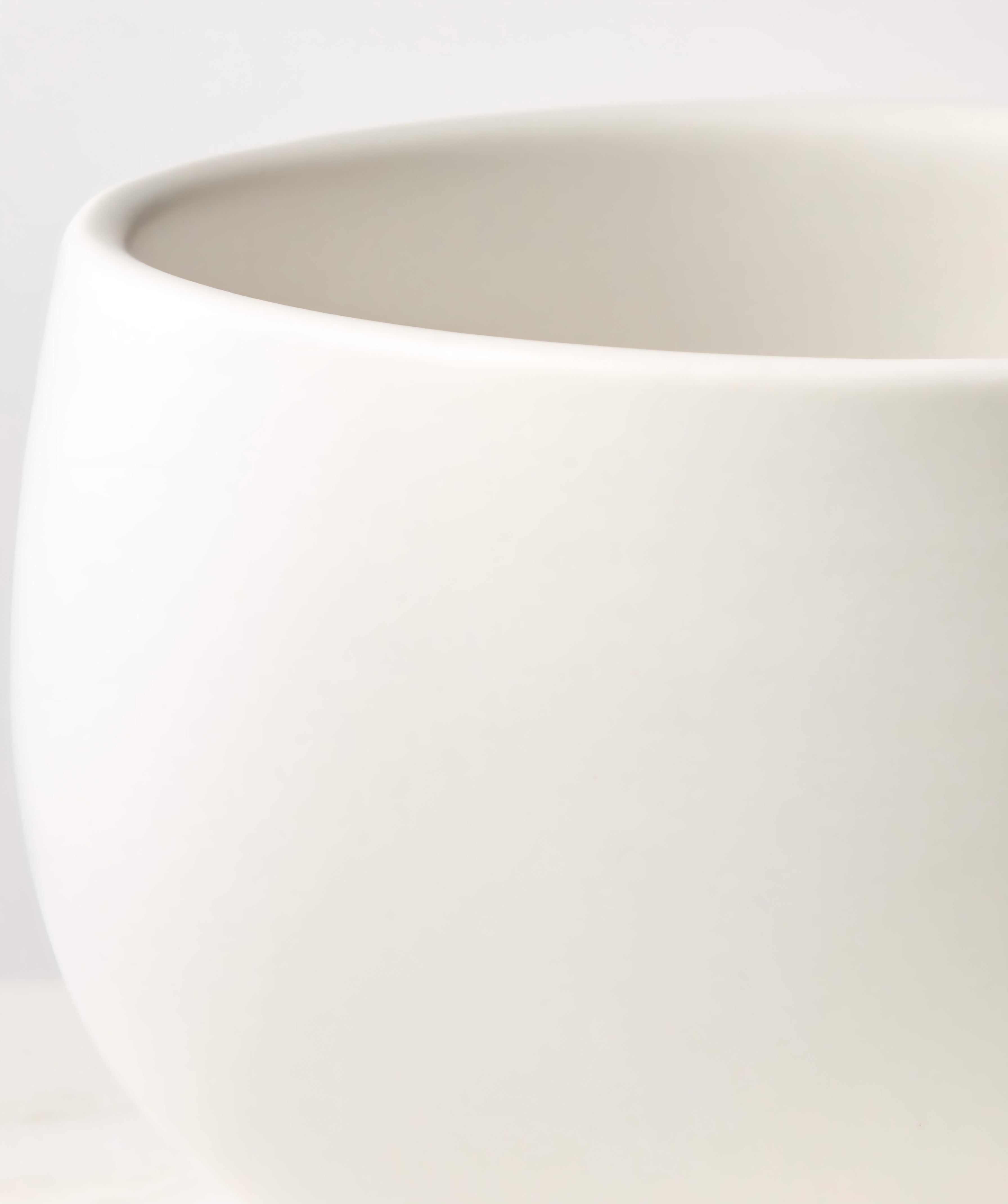 THE ONE × Mori — Matte White Dip Bowl