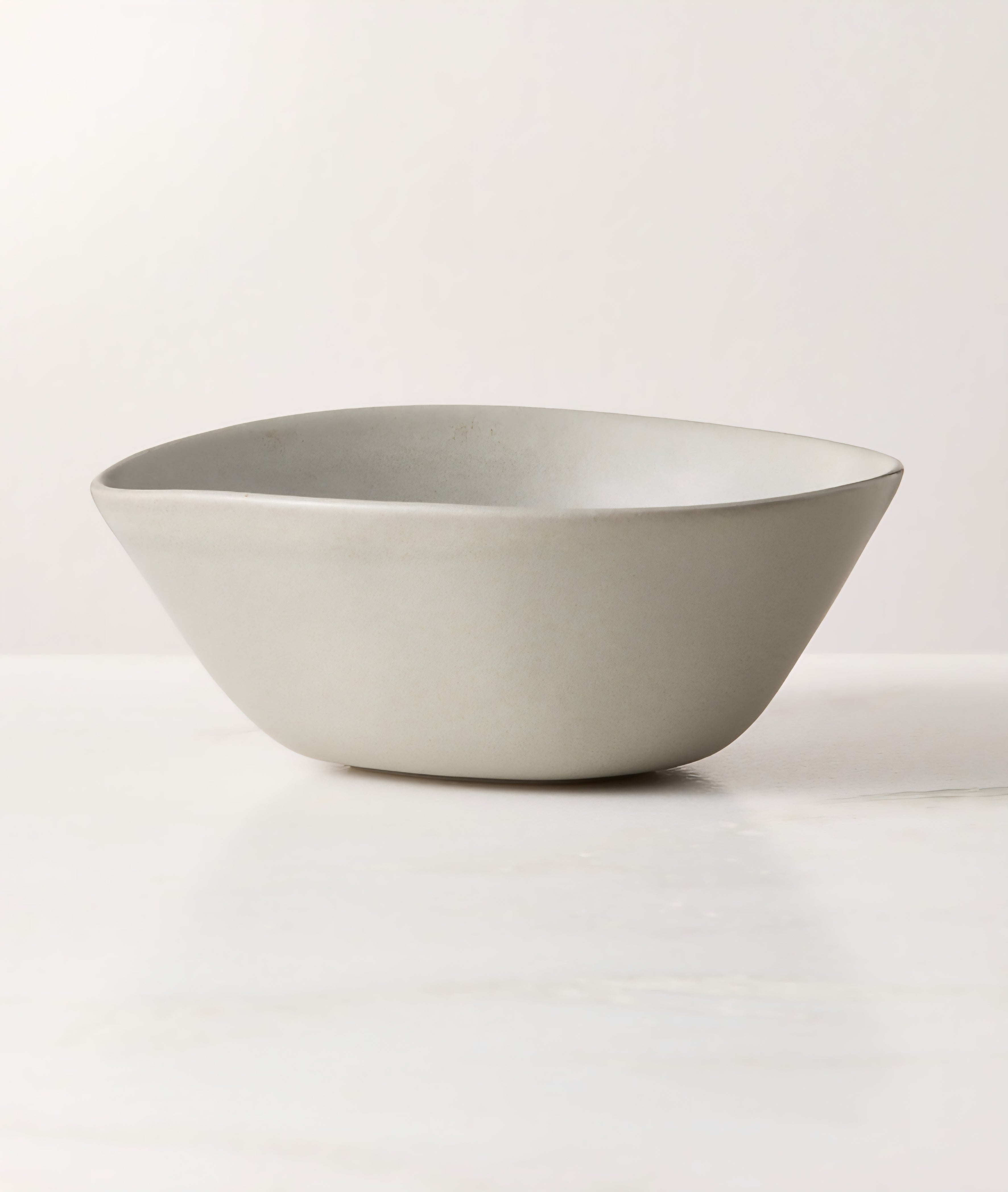 THE ONE × Selene — Ivory Stoneware Soup & Pasta Bowls