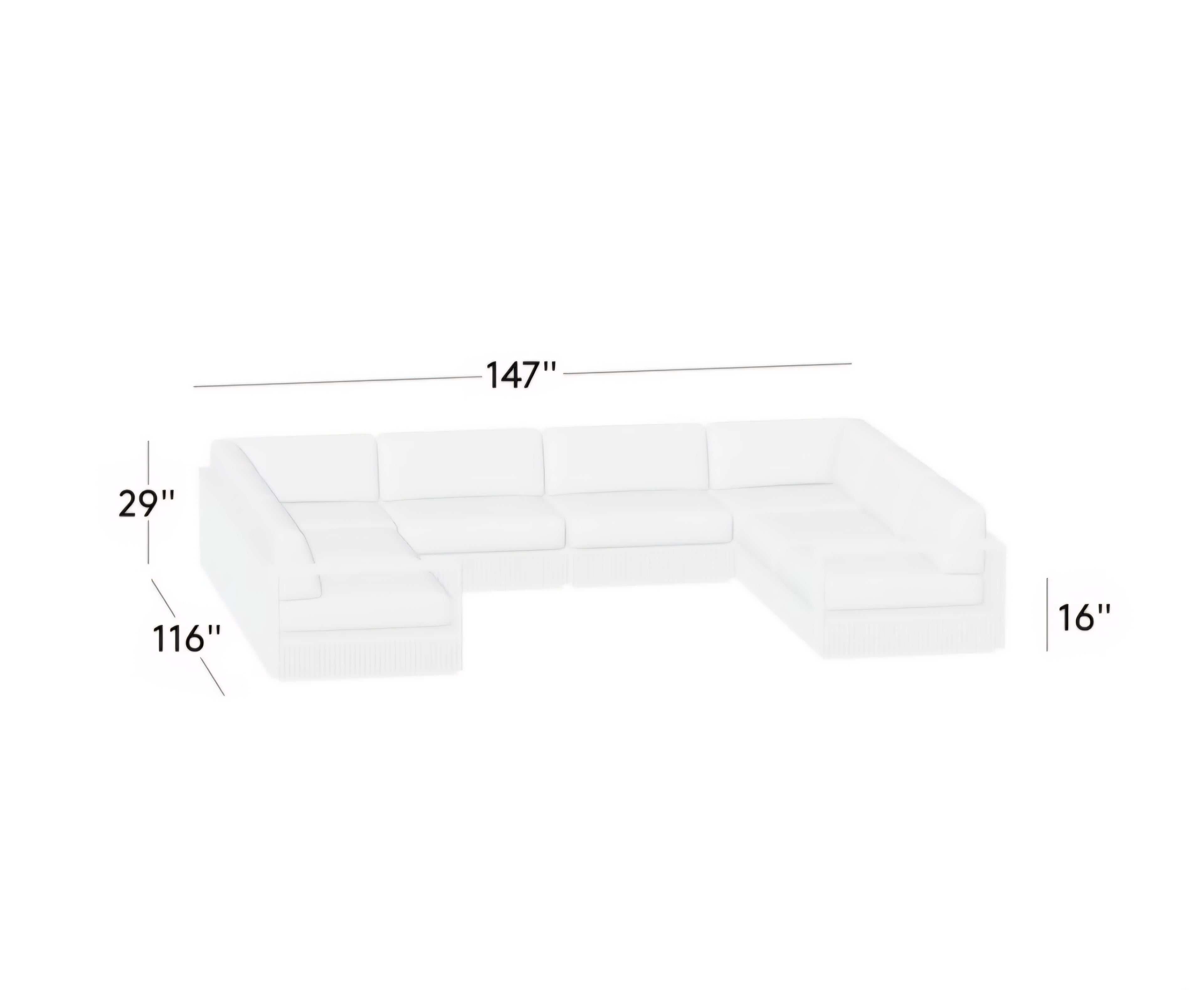 THE ONE × Topia — Teak Outdoor Sectional Collection