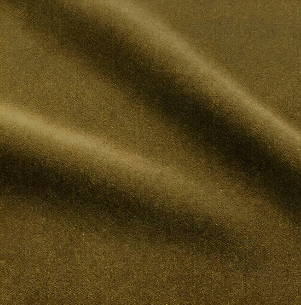 THE ONE × Olson — Cognac Brown Velvet Accent Chair