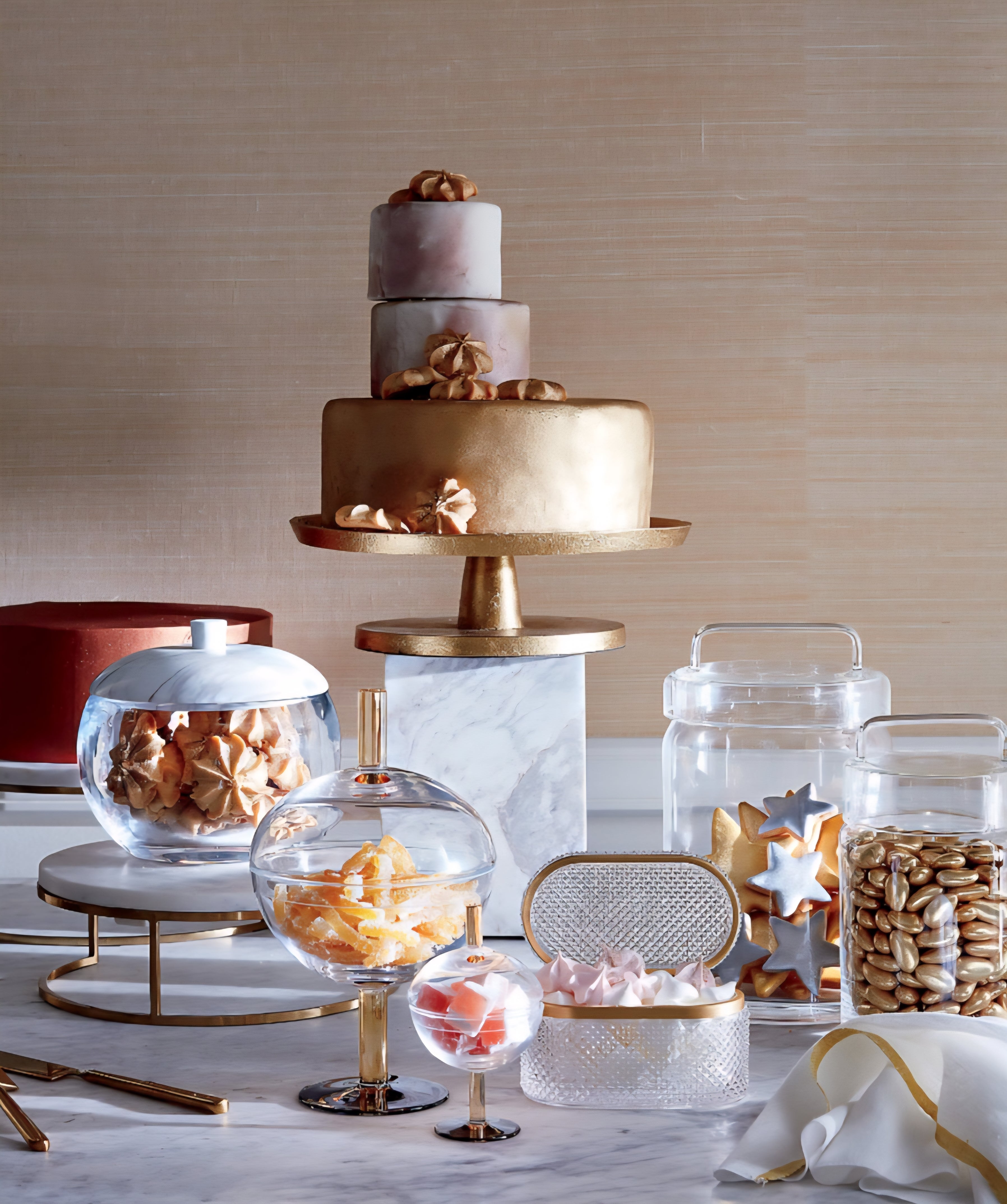 THE ONE × Essex — Marble Cake Stand / Server