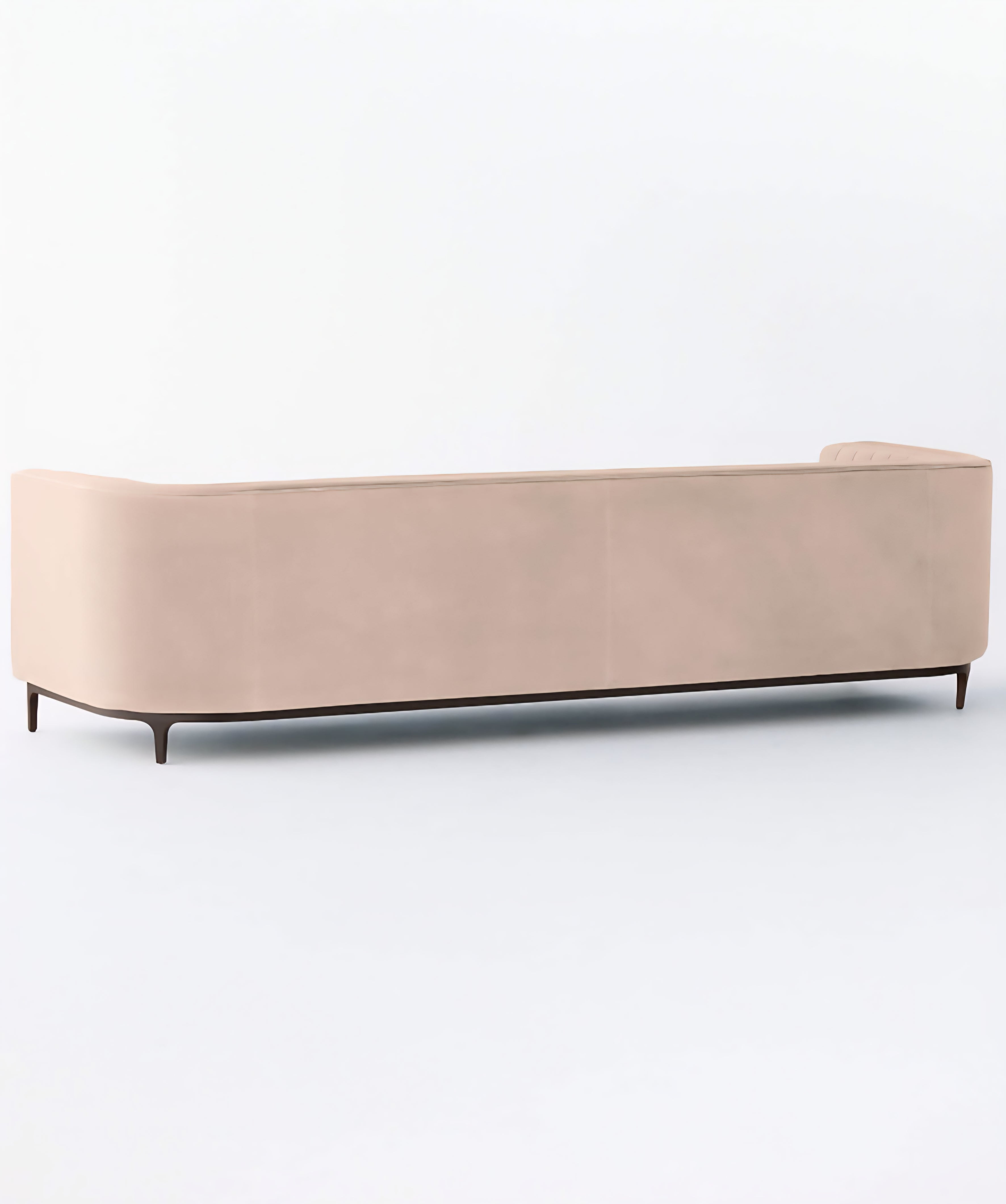 THE ONE × Ambroise — Light Taupe Velvet Sofa