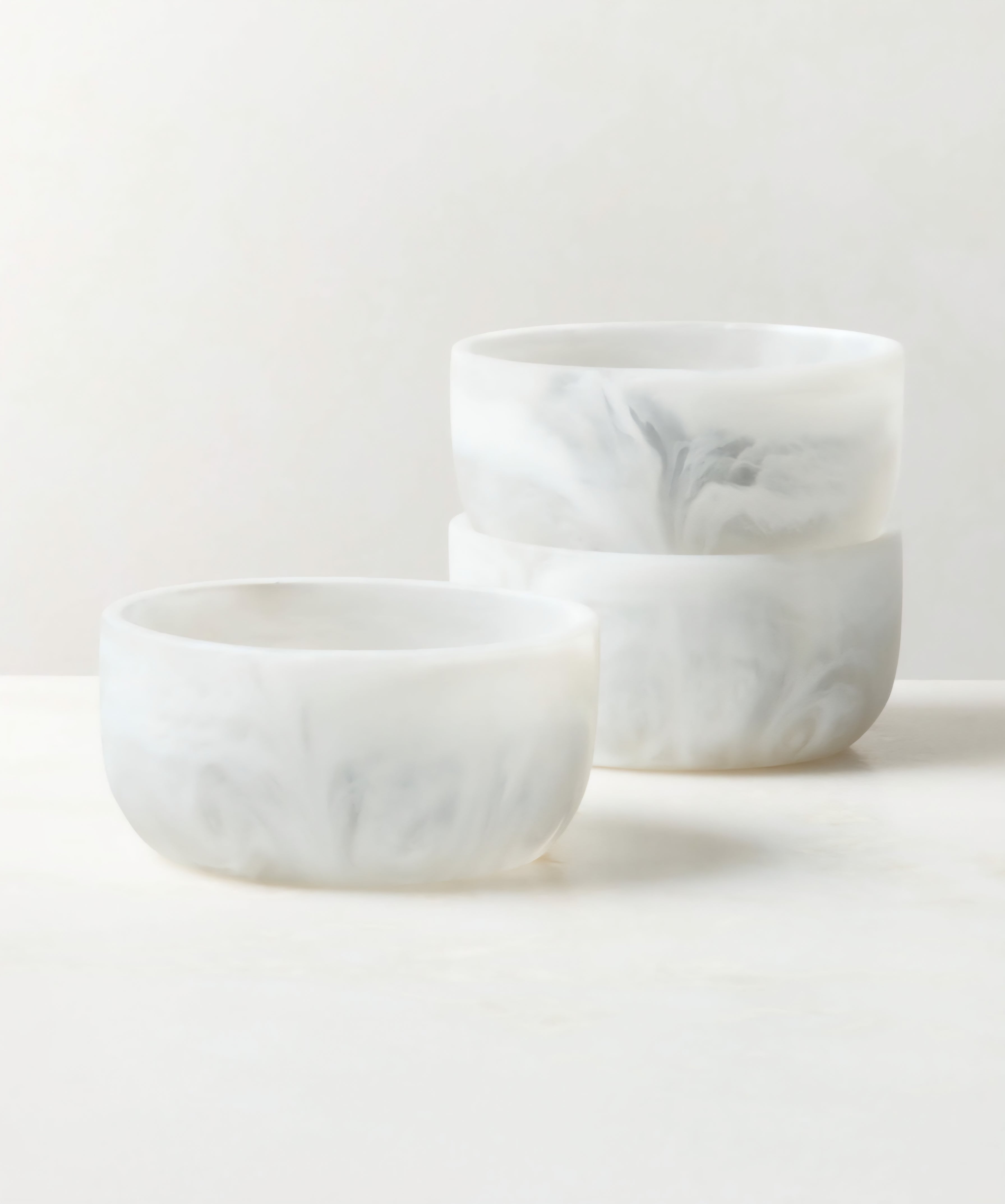 THE ONE × Radley — White Swirl Resin Mini Bowl
