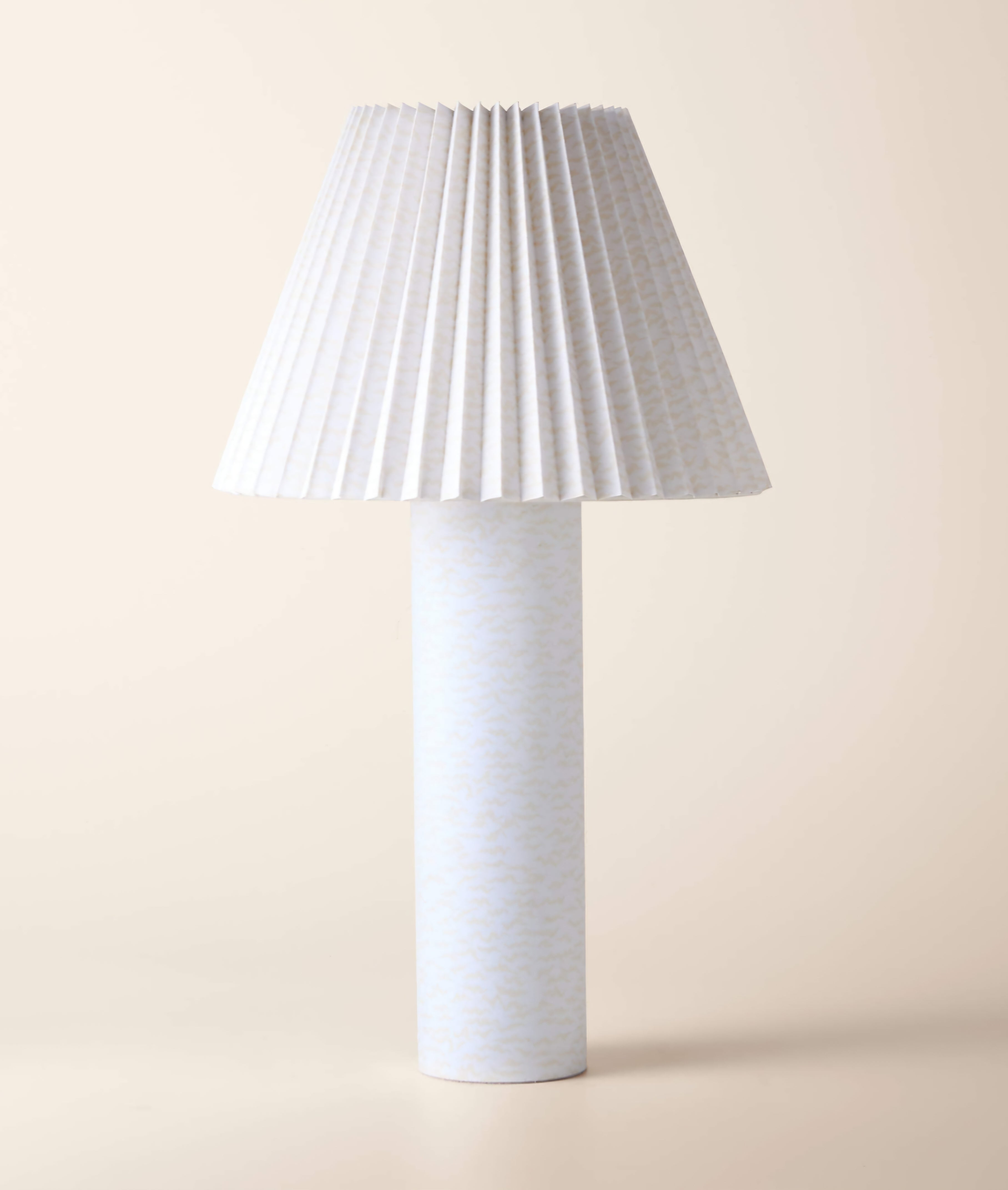 THE ONE × Scrunch — Ivory Table Lamp