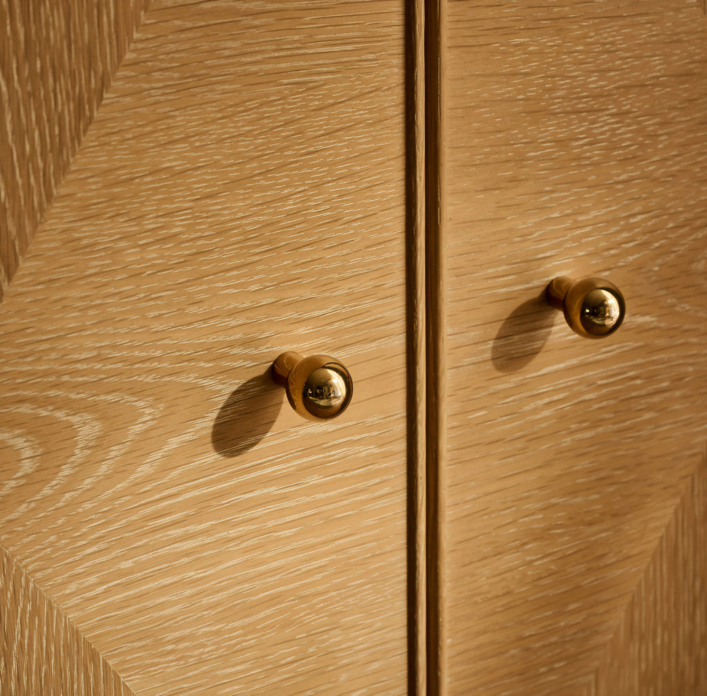THE ONE × Tribeca — White Oak Credenza