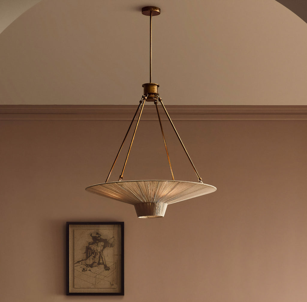 THE ONE × Baird — Jute Pendant Light