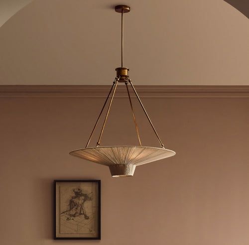 THE ONE × Baird — Jute Pendant Light