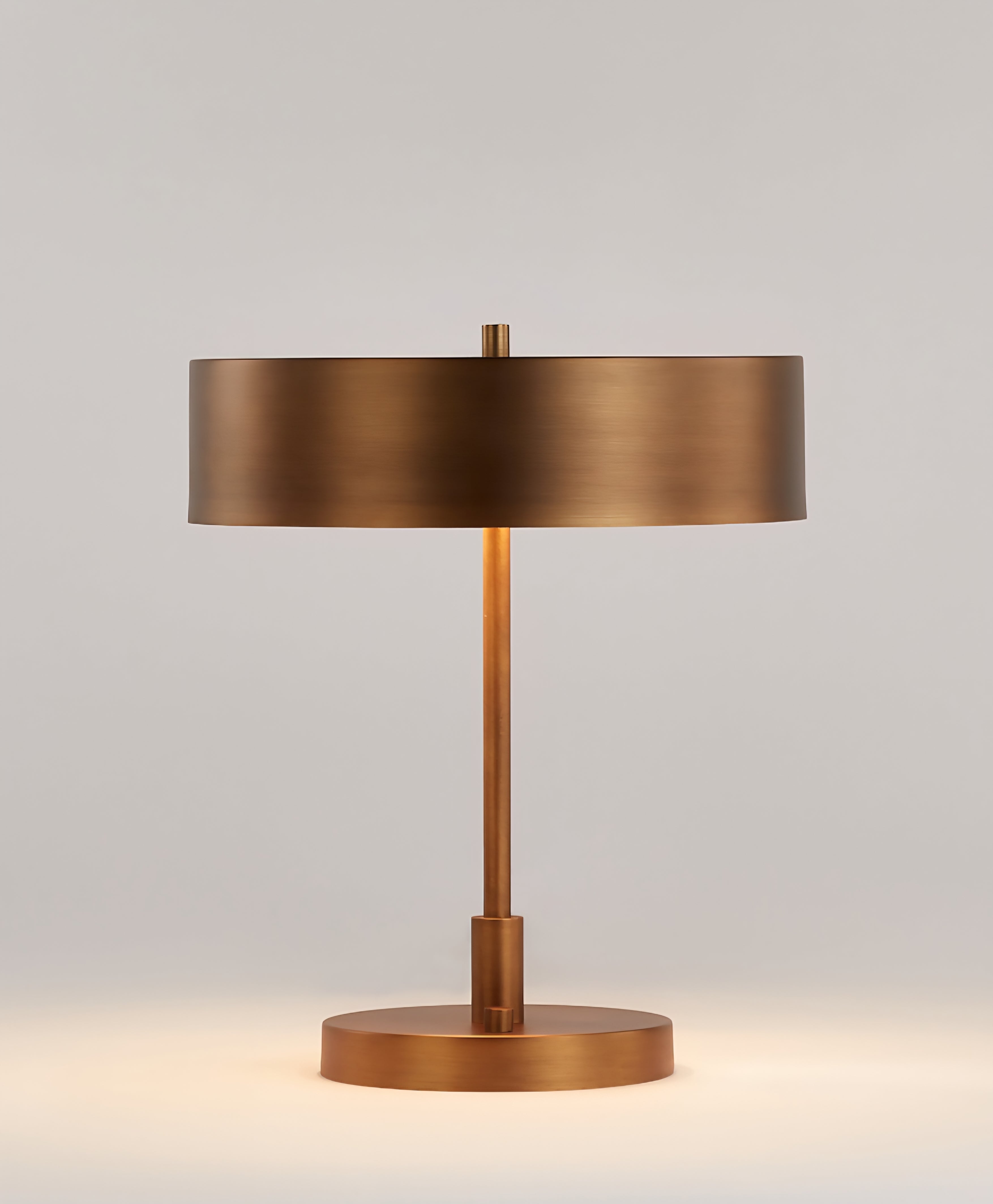 THE ONE × Zain — Brass Table Lamp with USB Port