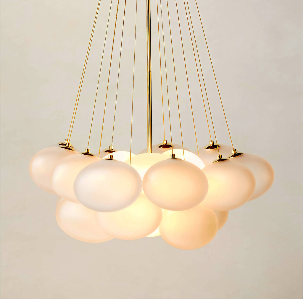 THE ONE × Corvina — Unlacquered Polished Brass Chandelier