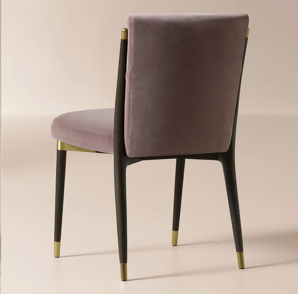 THE ONE × Norrie — Snow White Performance Fabric Armless Dining Chair