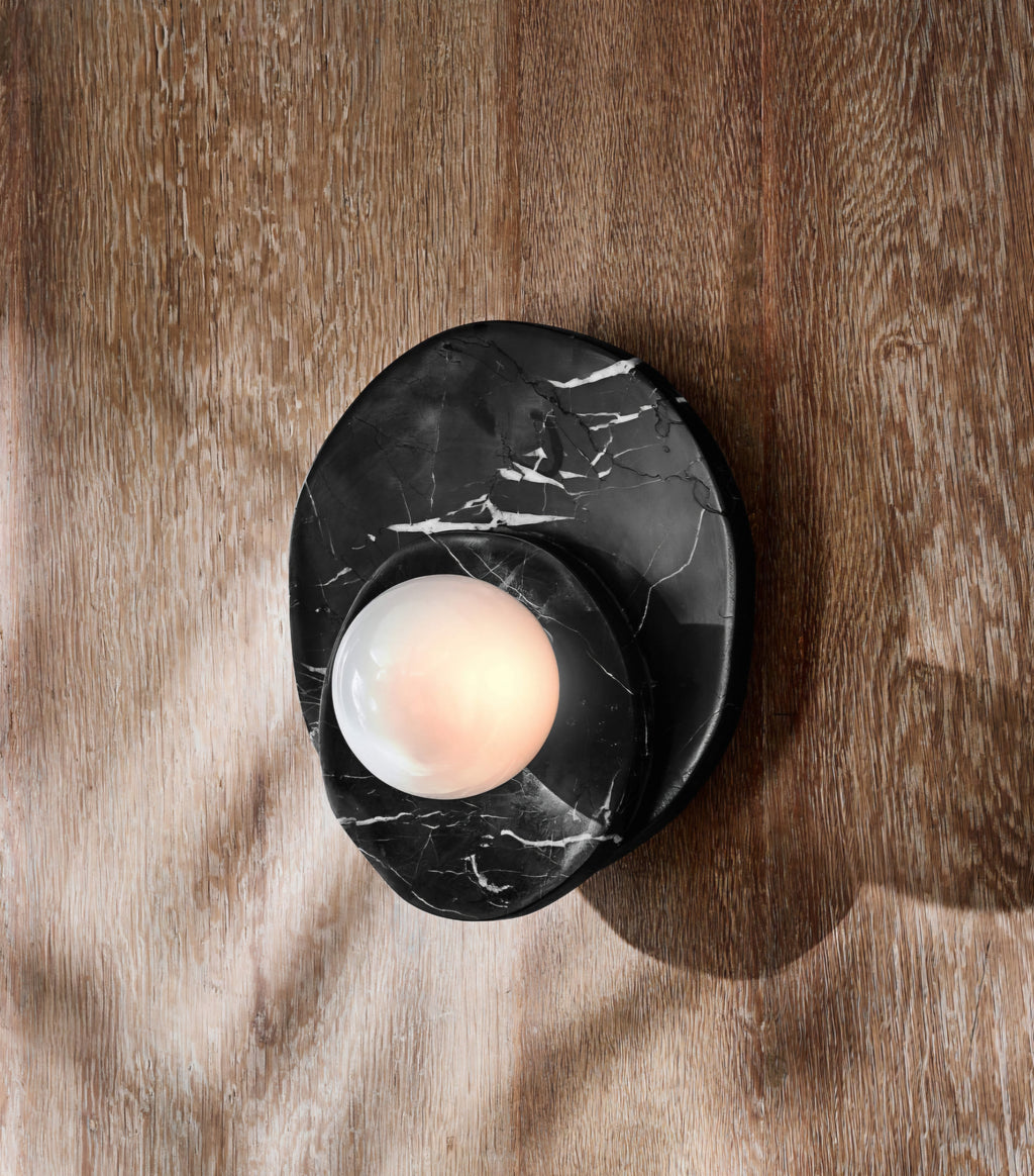 THE ONE × Astr — White Onyx Wall Sconce