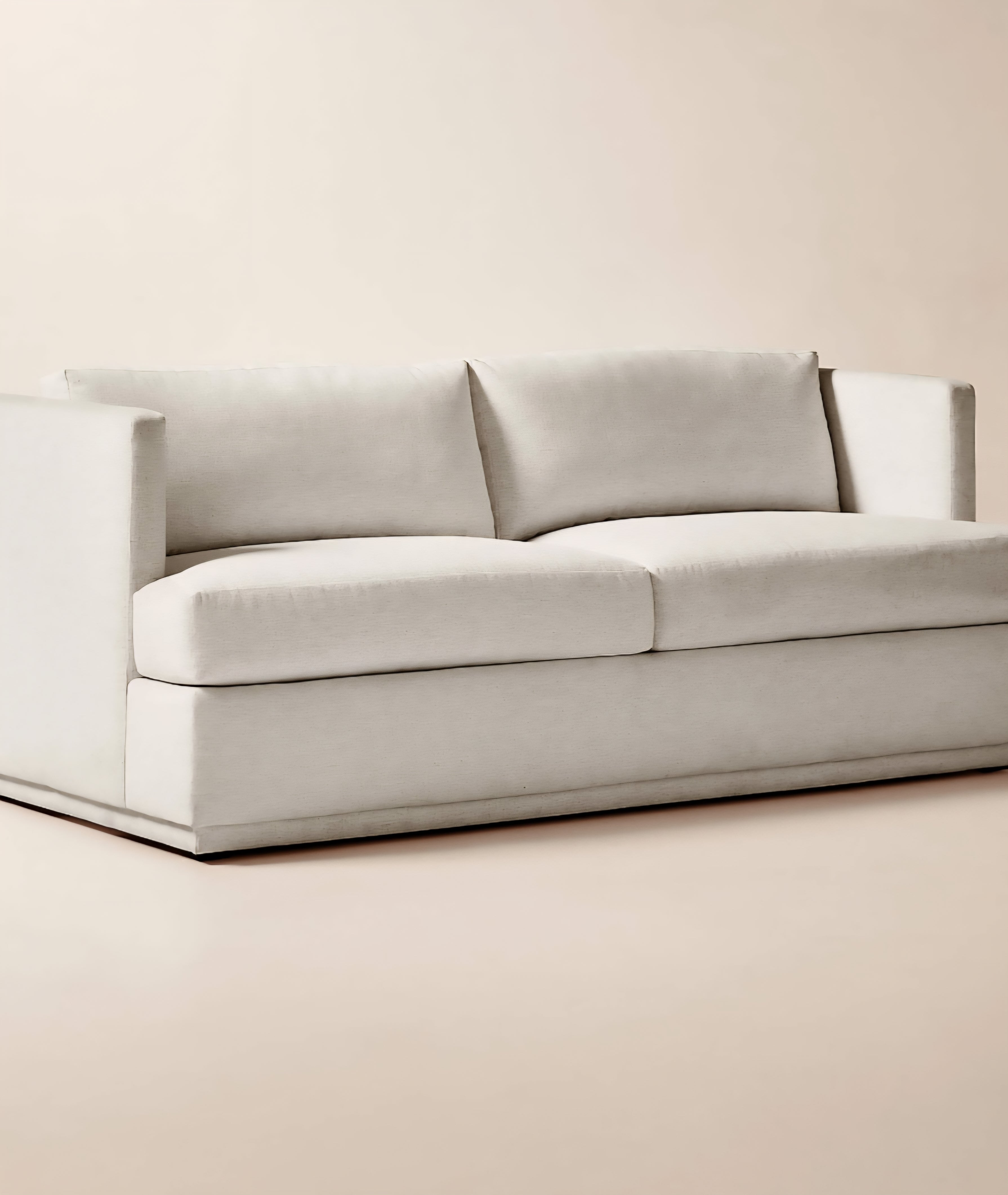 THE ONE × Seneca — Off-White Performance Fabric Sleeper Sofa