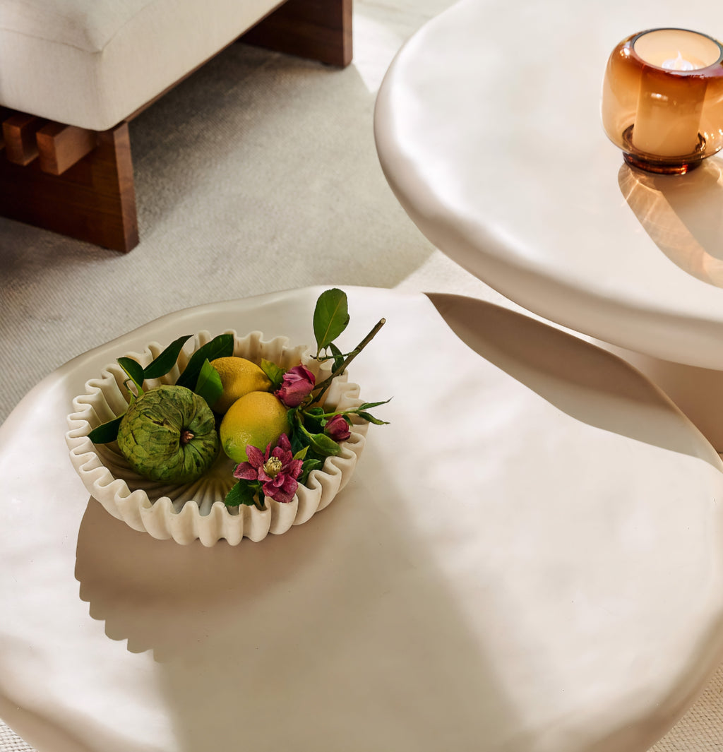 THE ONE × Pompeo — Cast Resin Coffee Table