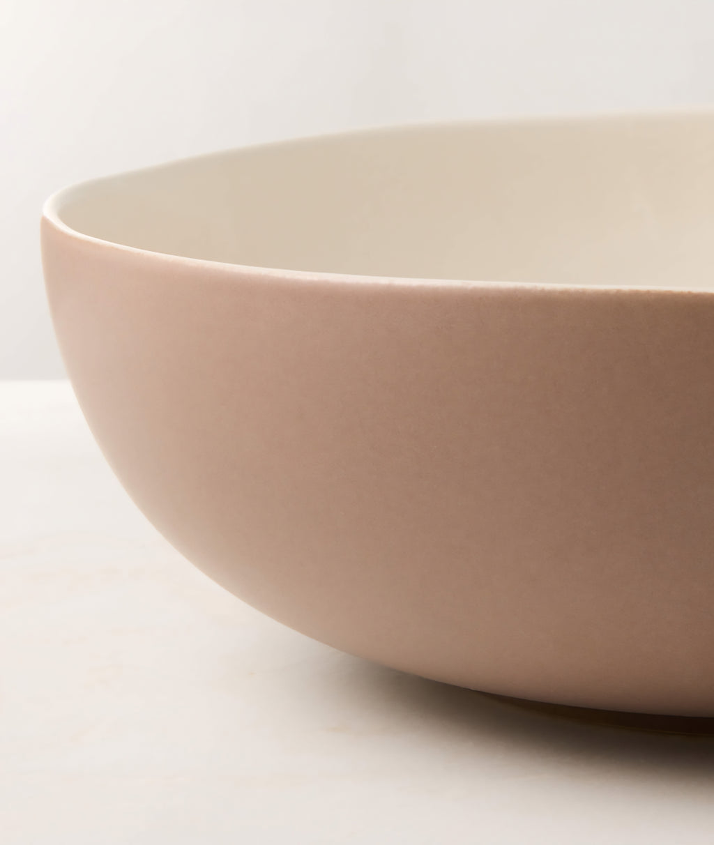 THE ONE × Kravitz — Barchan Stoneware Serving Bowl