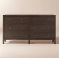 THE ONE × Layton — Dark Oak 6-Drawer Dresser