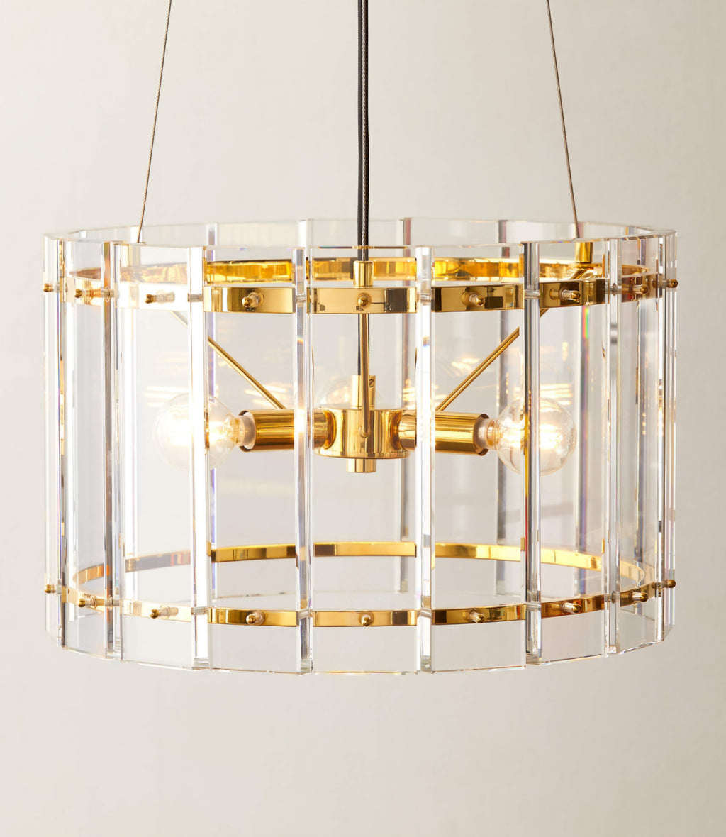 THE ONE × Gleam — Crystal Pendant Light