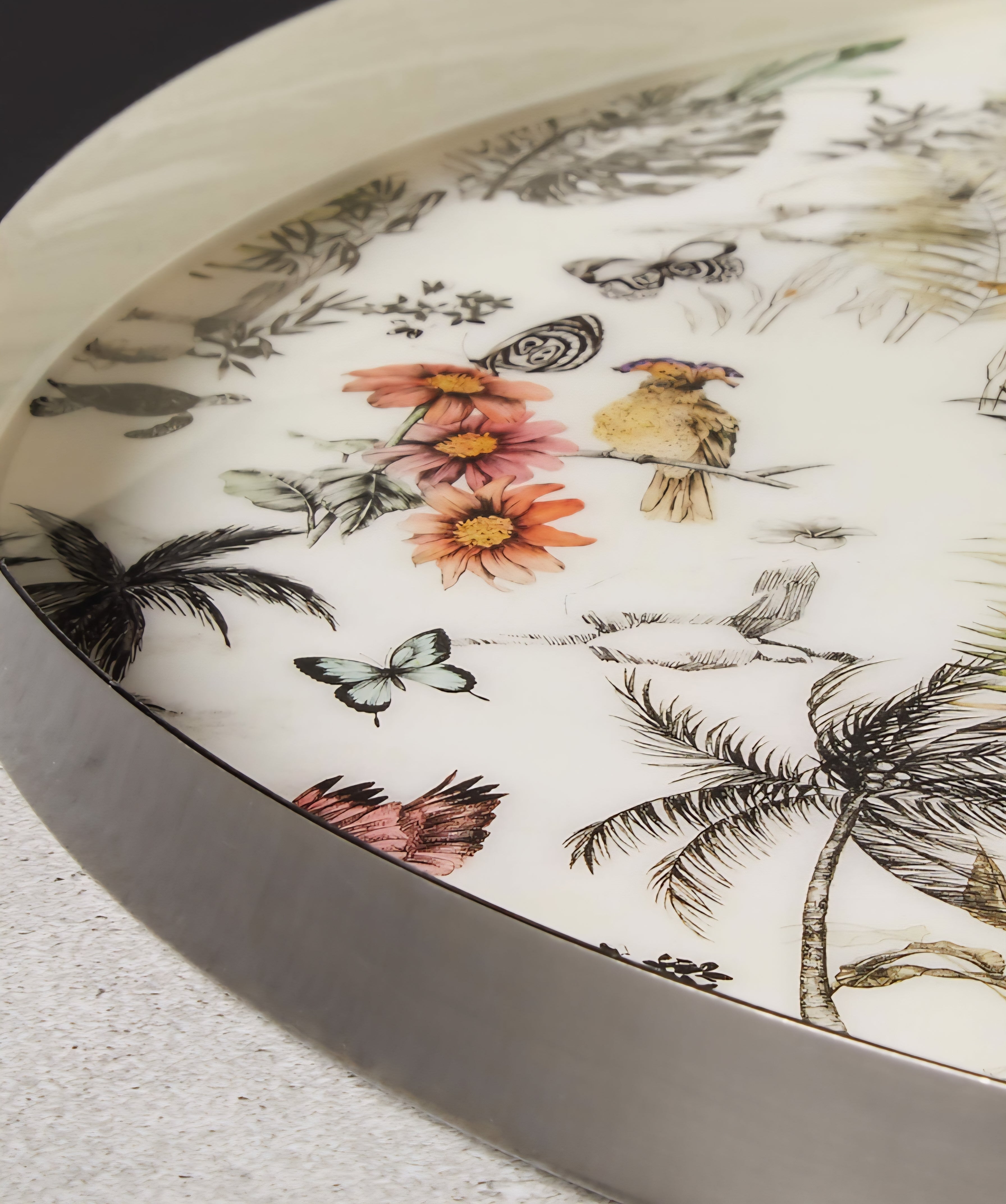 THE ONE × Jungle — Round Serving Tray