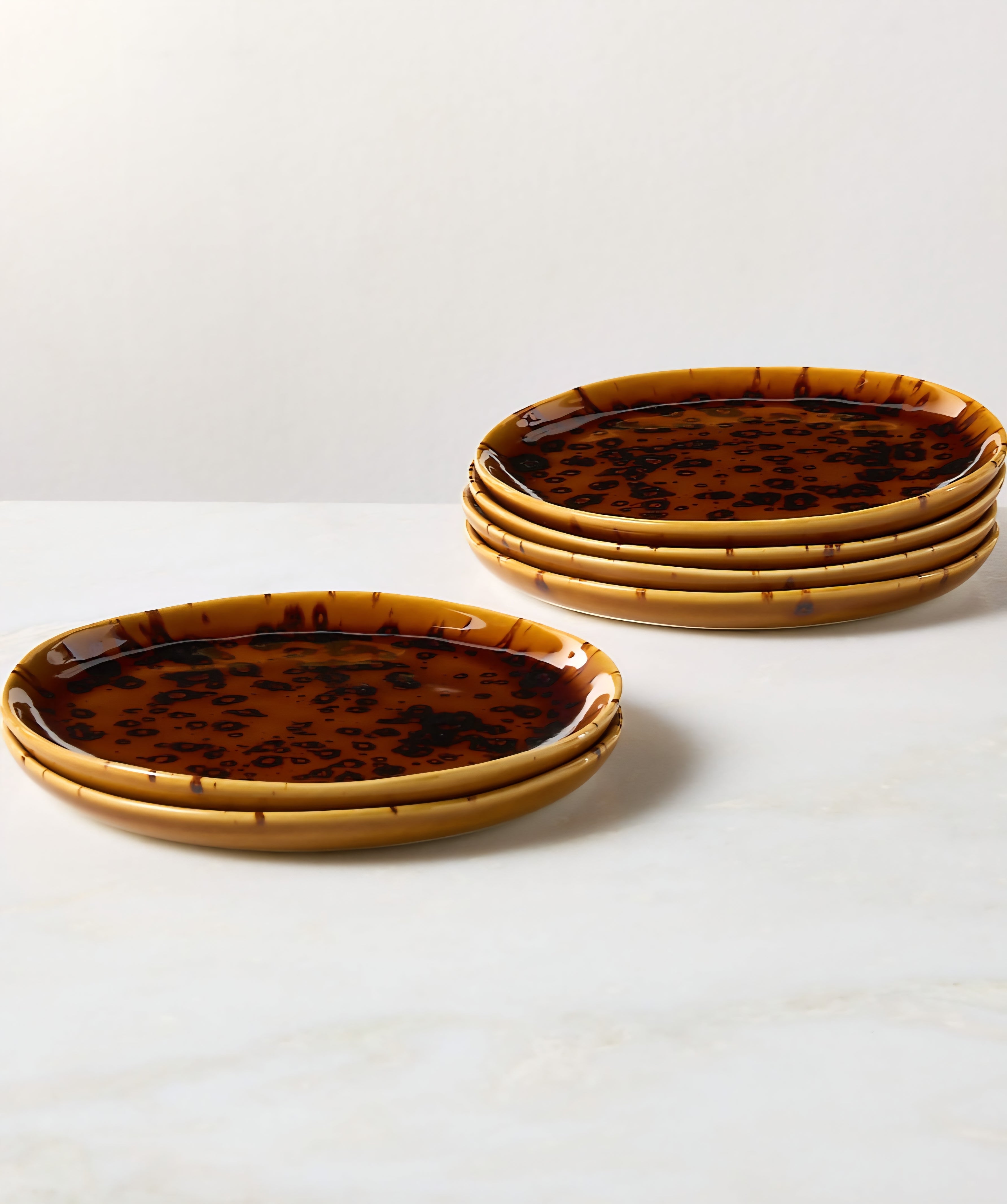 Tortoise Appetizer Plates